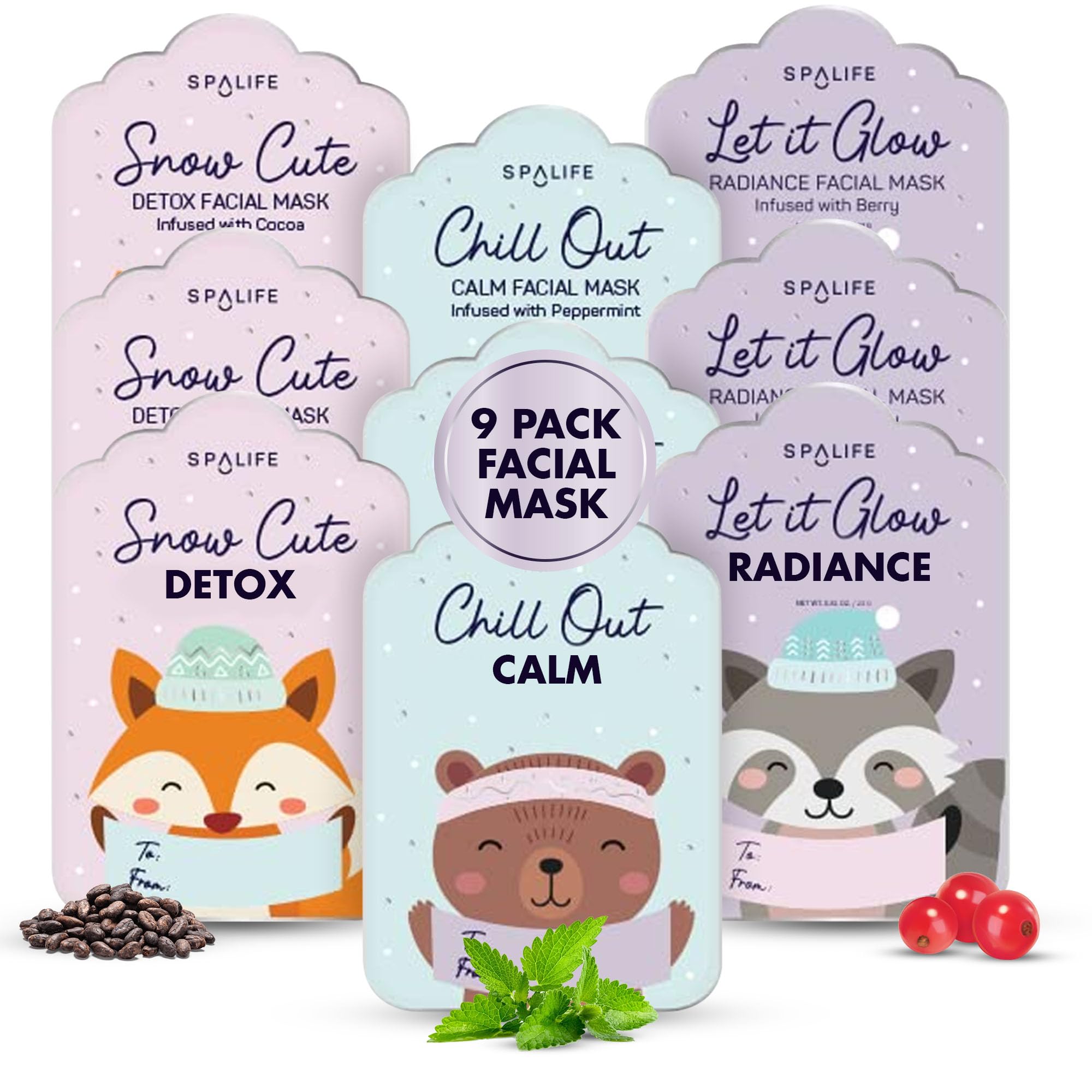 SpaLife Facial Mask Sheet Bundle - SpaLife