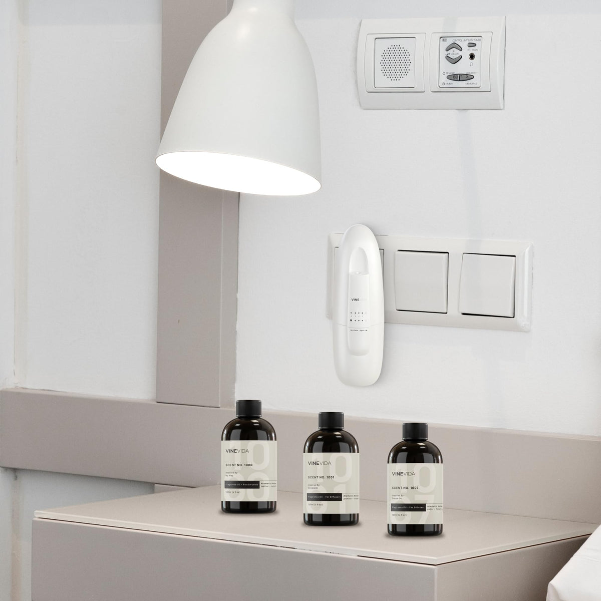 VINEVIDA Studio Waterless Diffuser and 3 Hotel Fragrance - VINEVIDA Official Imagery - 3