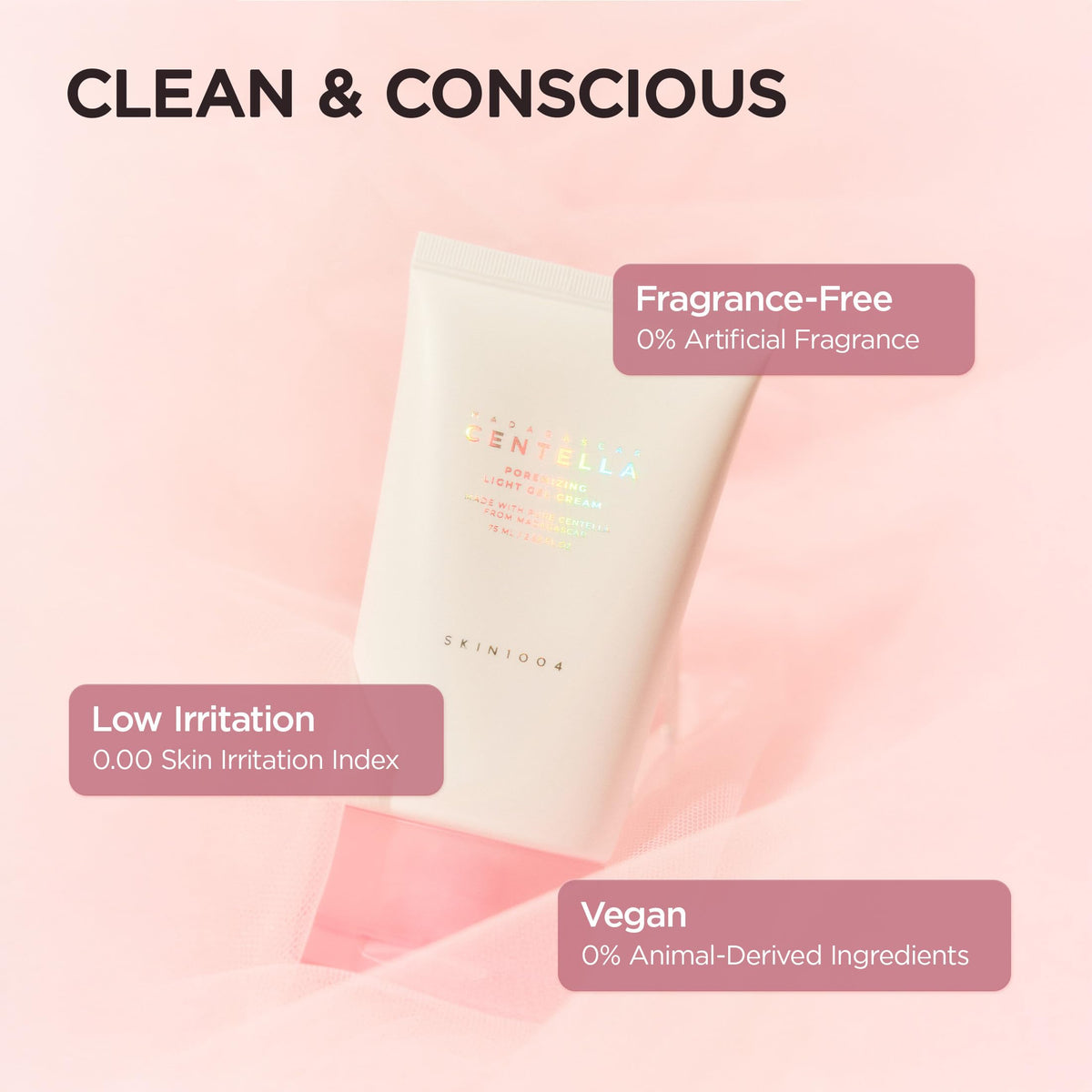 SKIN1004 Poremizing Gel Cream Korean Face Moisturizer with - SKIN1004 Official Imagery - 8
