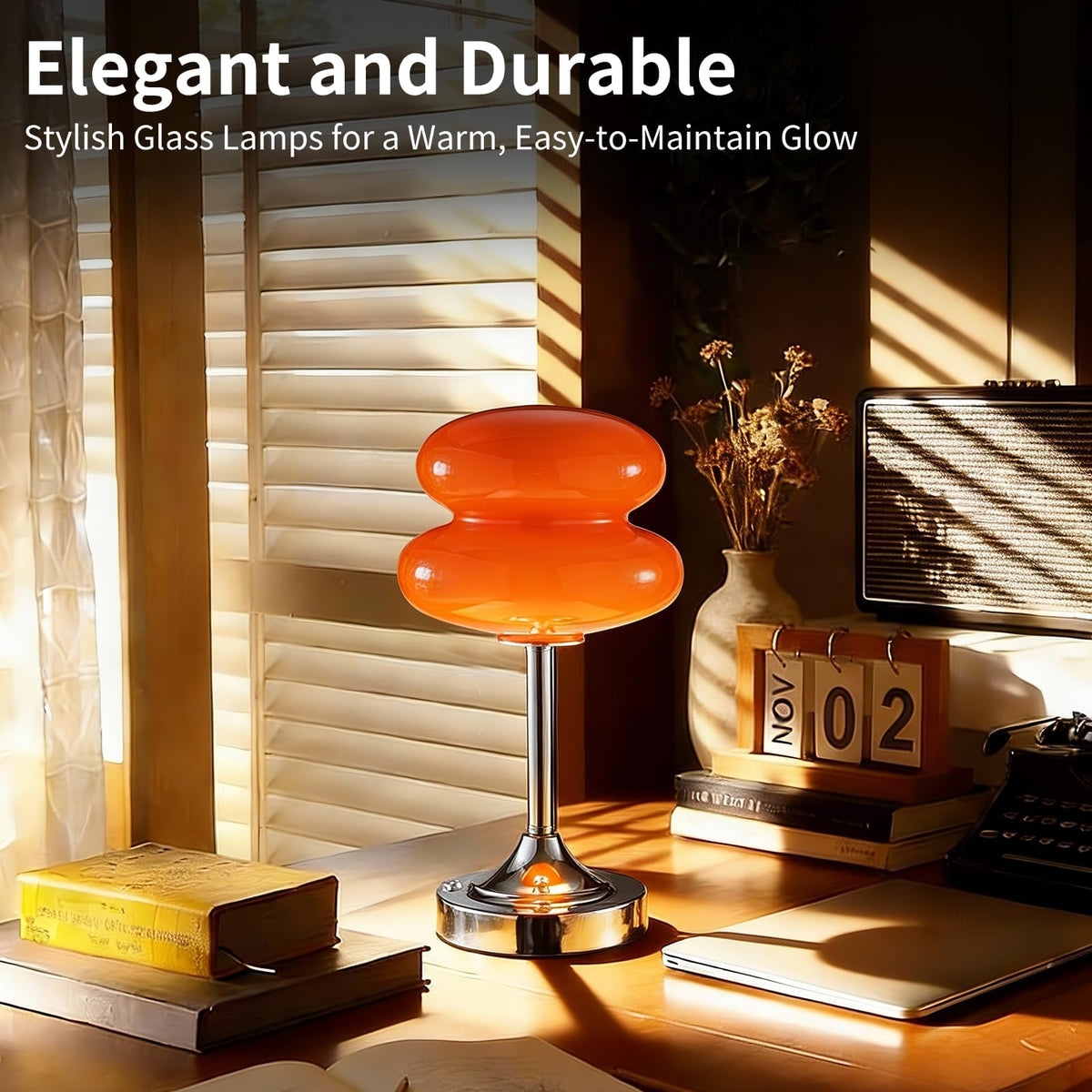 Cordless Mushroom Lamp Table Lamp for Bedroom Battery - Zoeger Official Imagery - 4