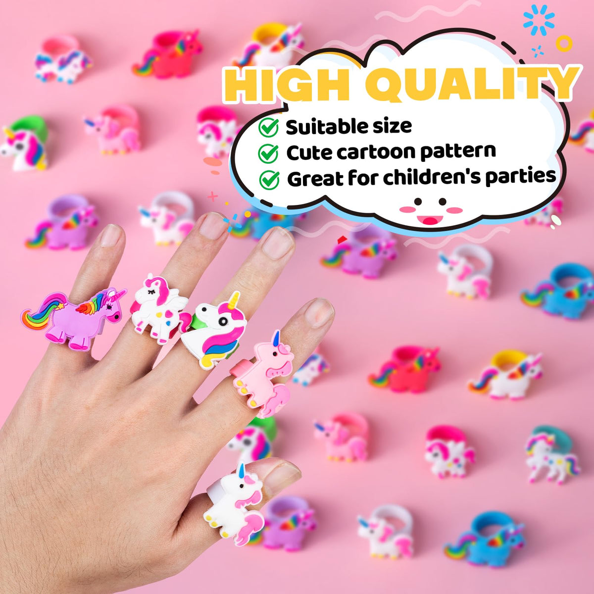 132PCS Girls Party Favors Birthday Goodie Bag Stuffers and - JOLJUMP Official Imagery - 8