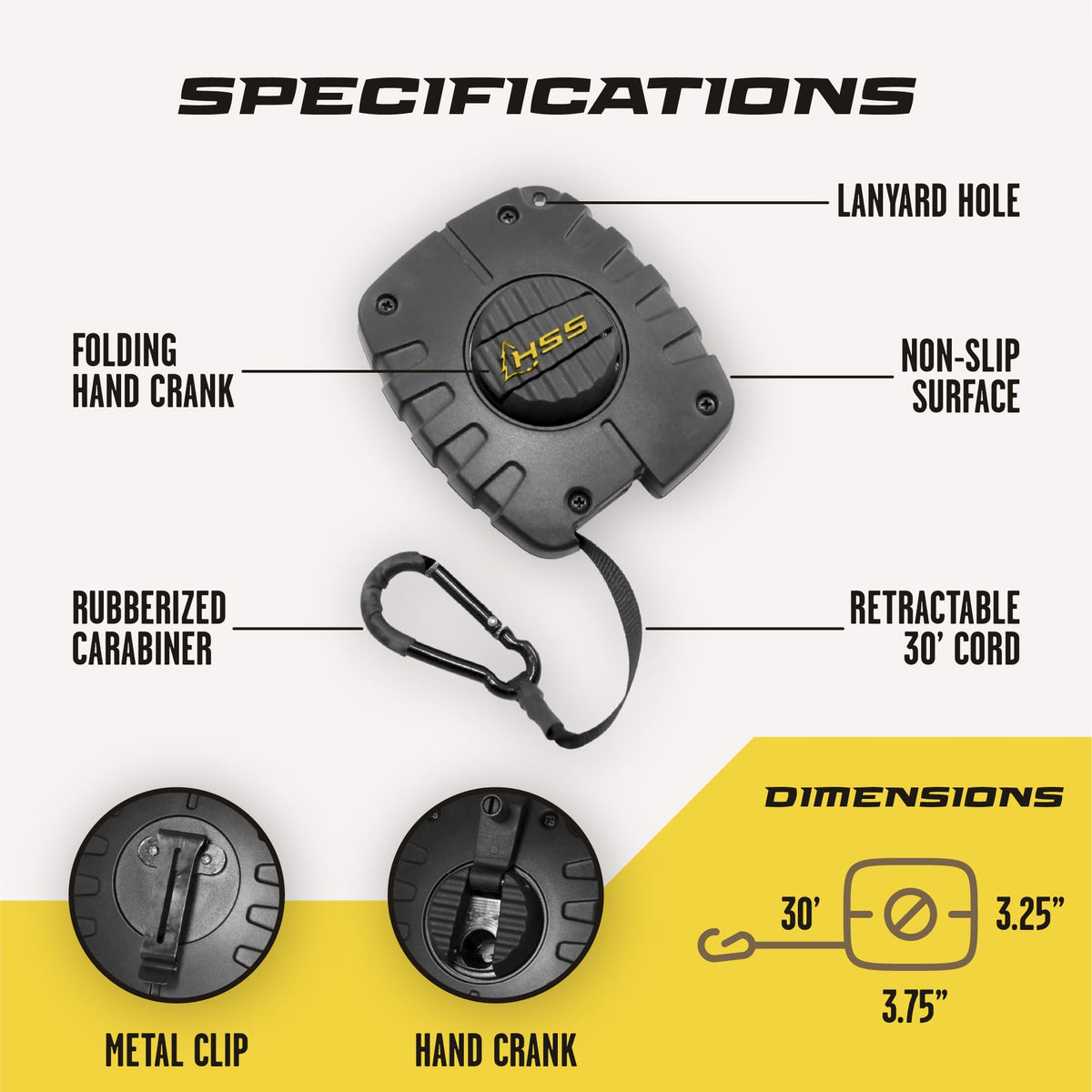 Hunter Safety System Bow Gear Hoist 30 Automatic Unwinding - Hunter Safety System Official Imagery - 7