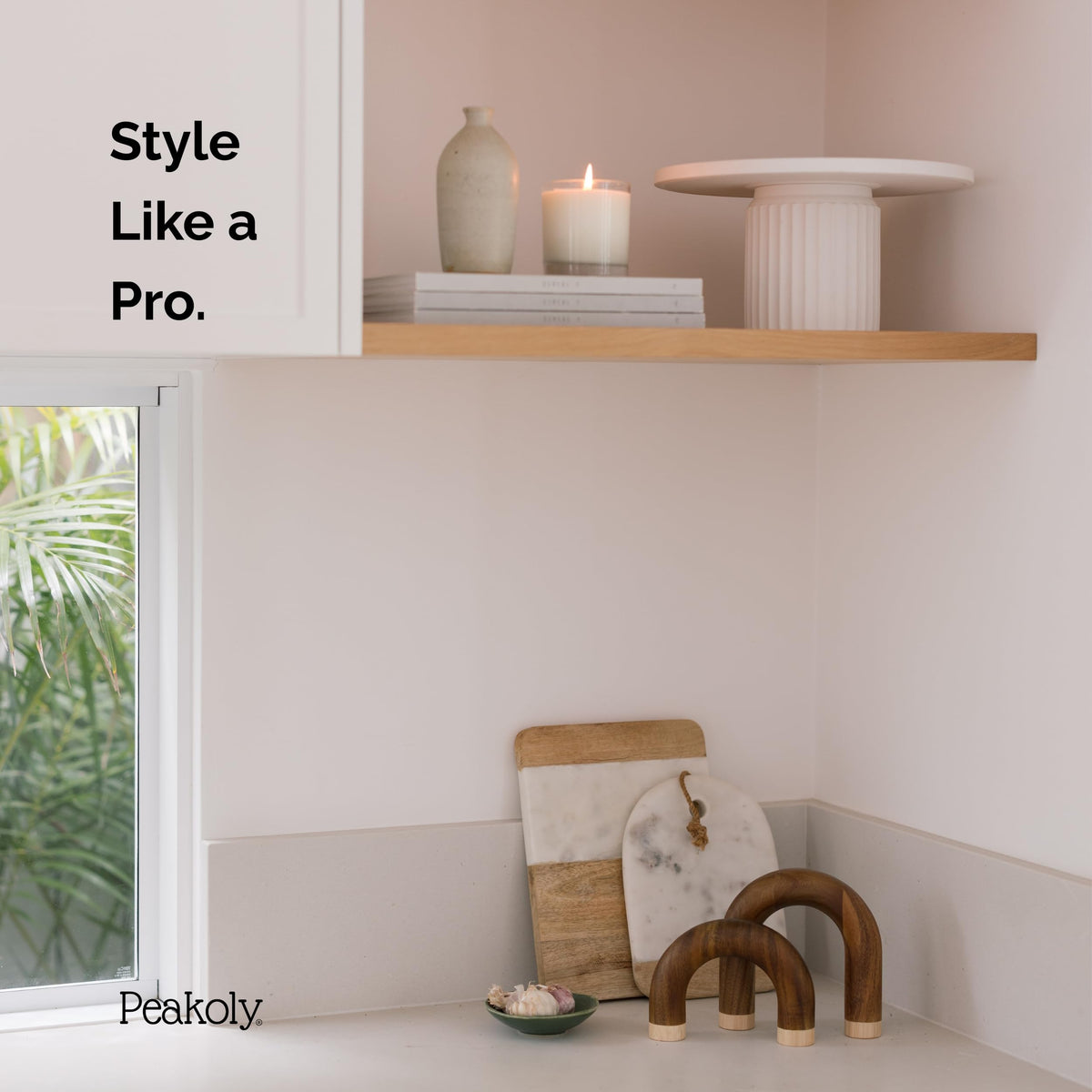 Wood Arch Decorative Objects - PEAKOLY Official Imagery - 7