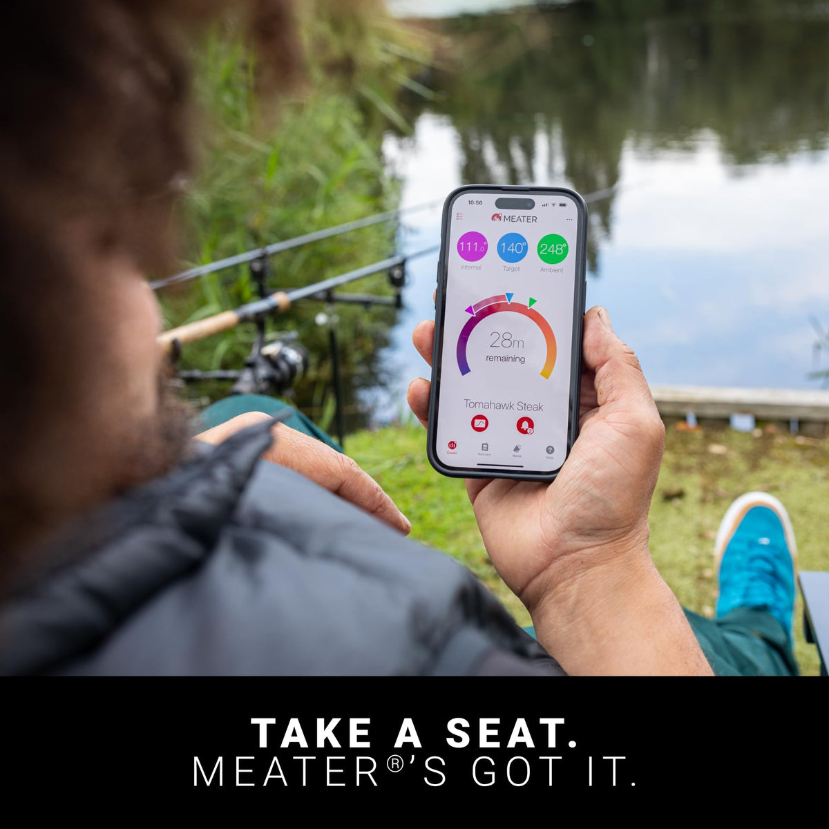 MEATER SE Wireless Smart Meat Thermometer Black Bluetooth - Premium Selection Official Imagery - 5