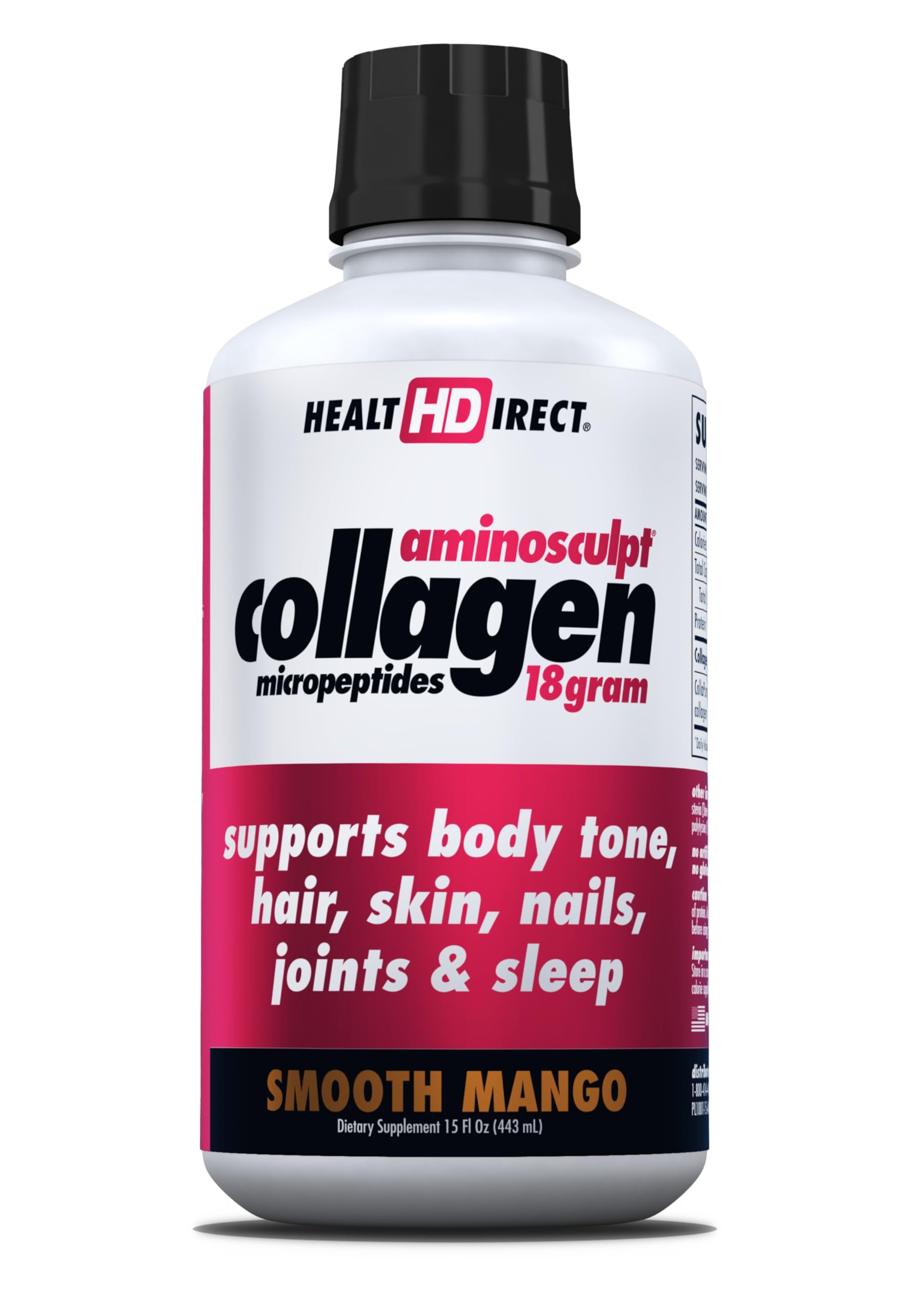 HEALTH DIRECT AminoSculpt Sugar Free Liquid Collagen Smooth - HEALTH DIRECT Official Imagery - 2