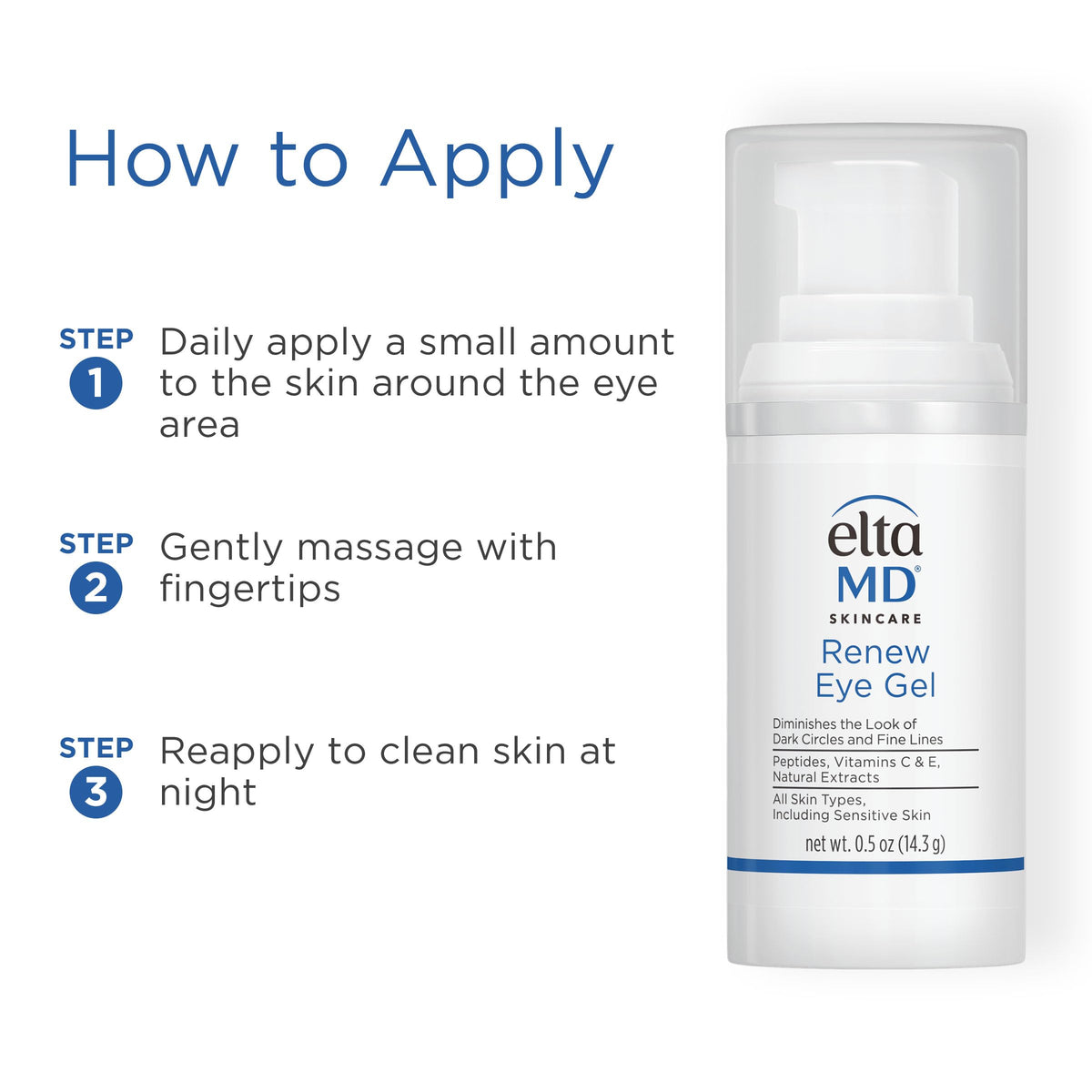 EltaMD Renew Eye Gel Serum for Dark Circles and Puffiness 0 - EltaMD Official Imagery - 6