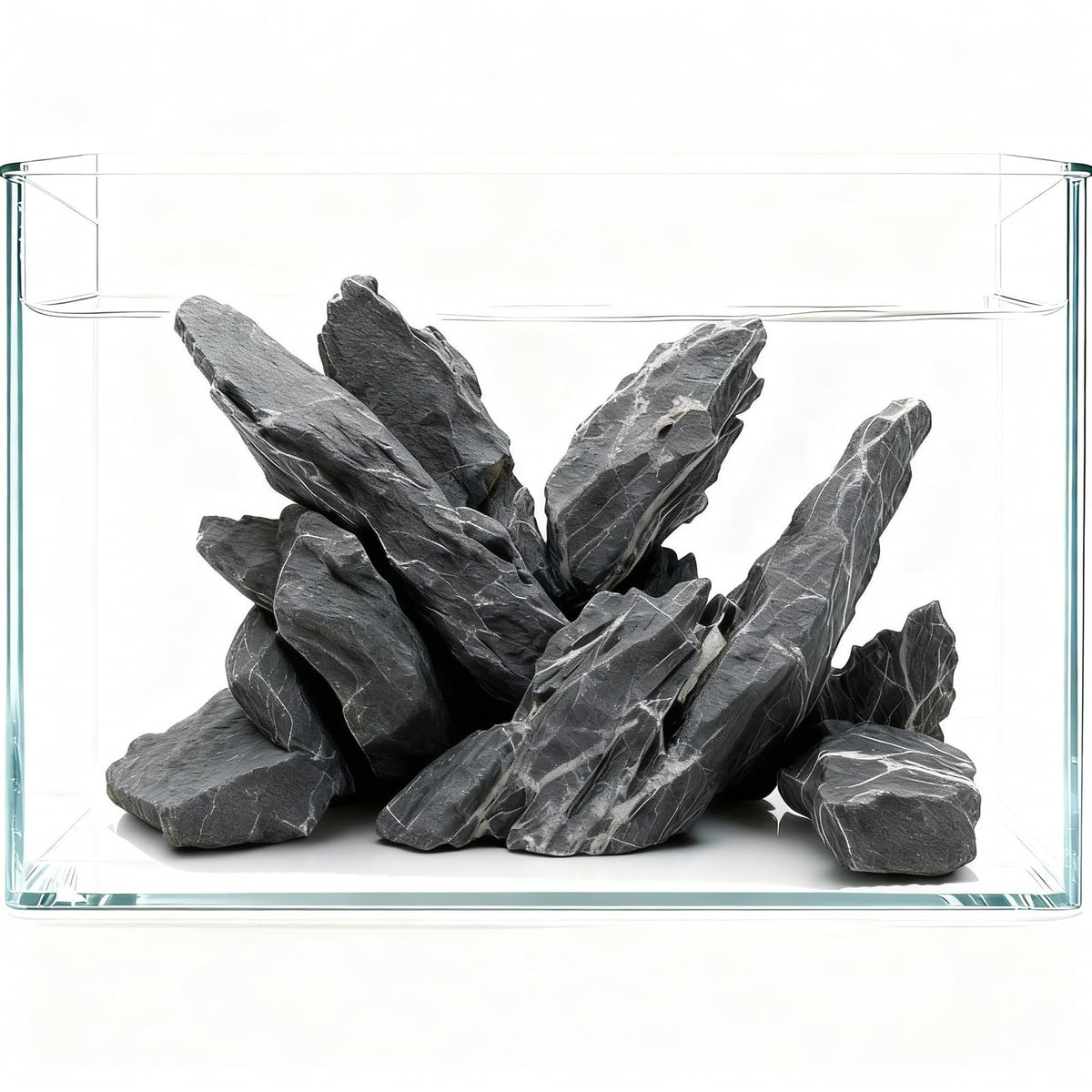 10lLBS Aquarium Rocks Seiryu Stone Natural Hardscape Stone - TankMatDecor Official Imagery - 2