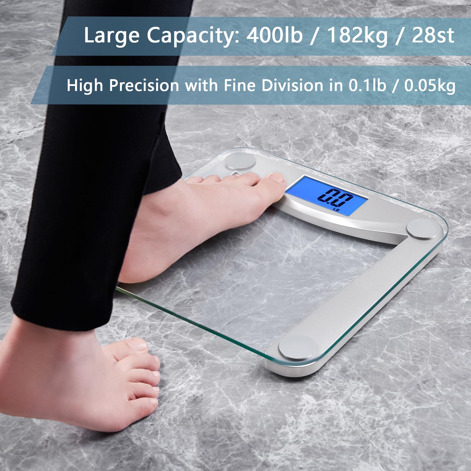 Vitafit Bathroom Scale – High Accuracy Digital Scale
