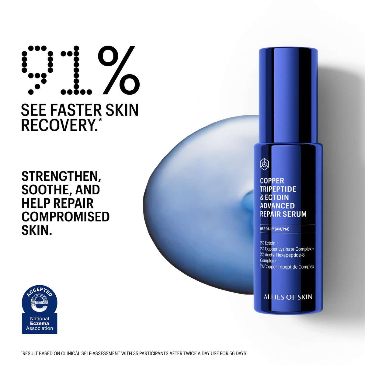 Allies of Skin Copper Tripeptide Ectoin Advanced Repair Face - Allies of Skin Official Imagery - 3