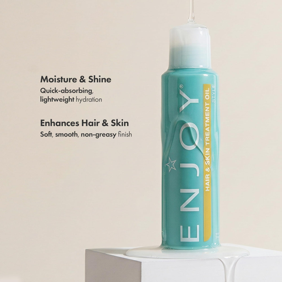 Enjoy Hair Skin Treatment Oil Quick Absorbing Argan and - Enjoy Official Imagery - 3