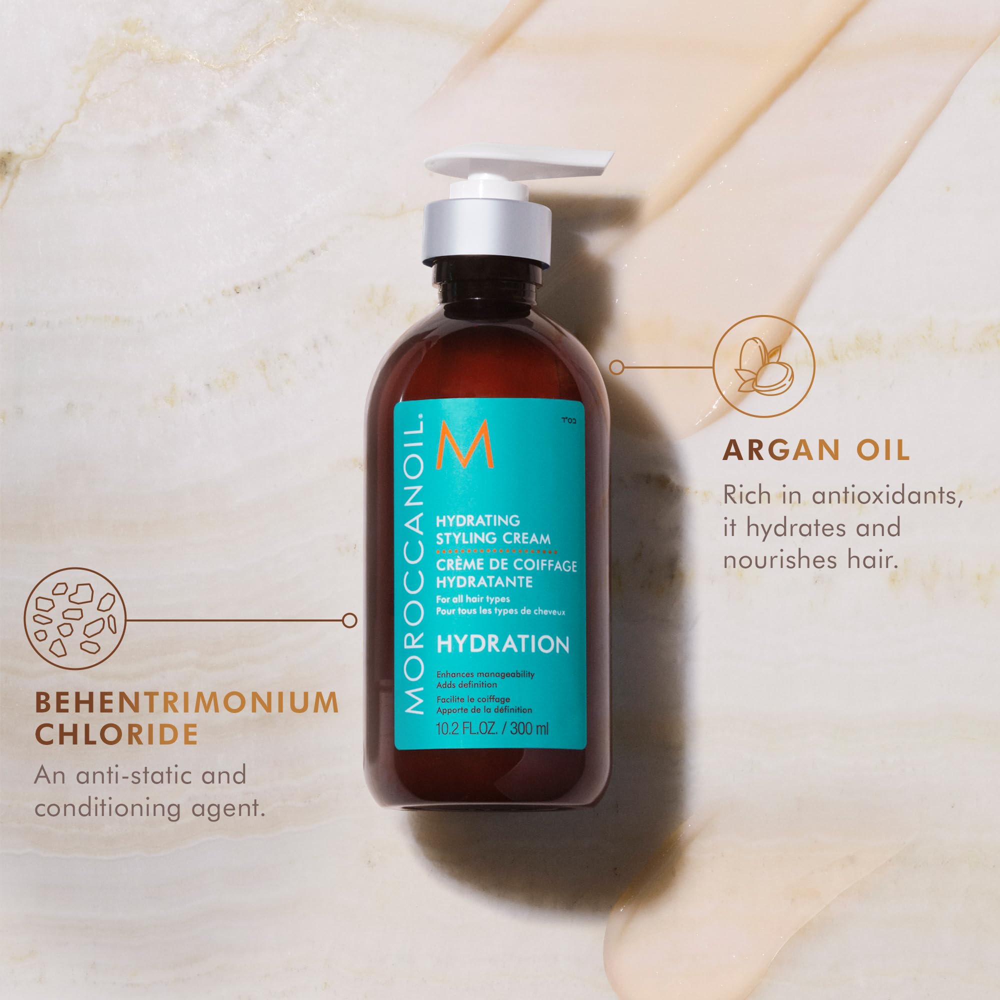 Moroccanoil Hydrating Styling Cream - Premium Selection Official Imagery - 5