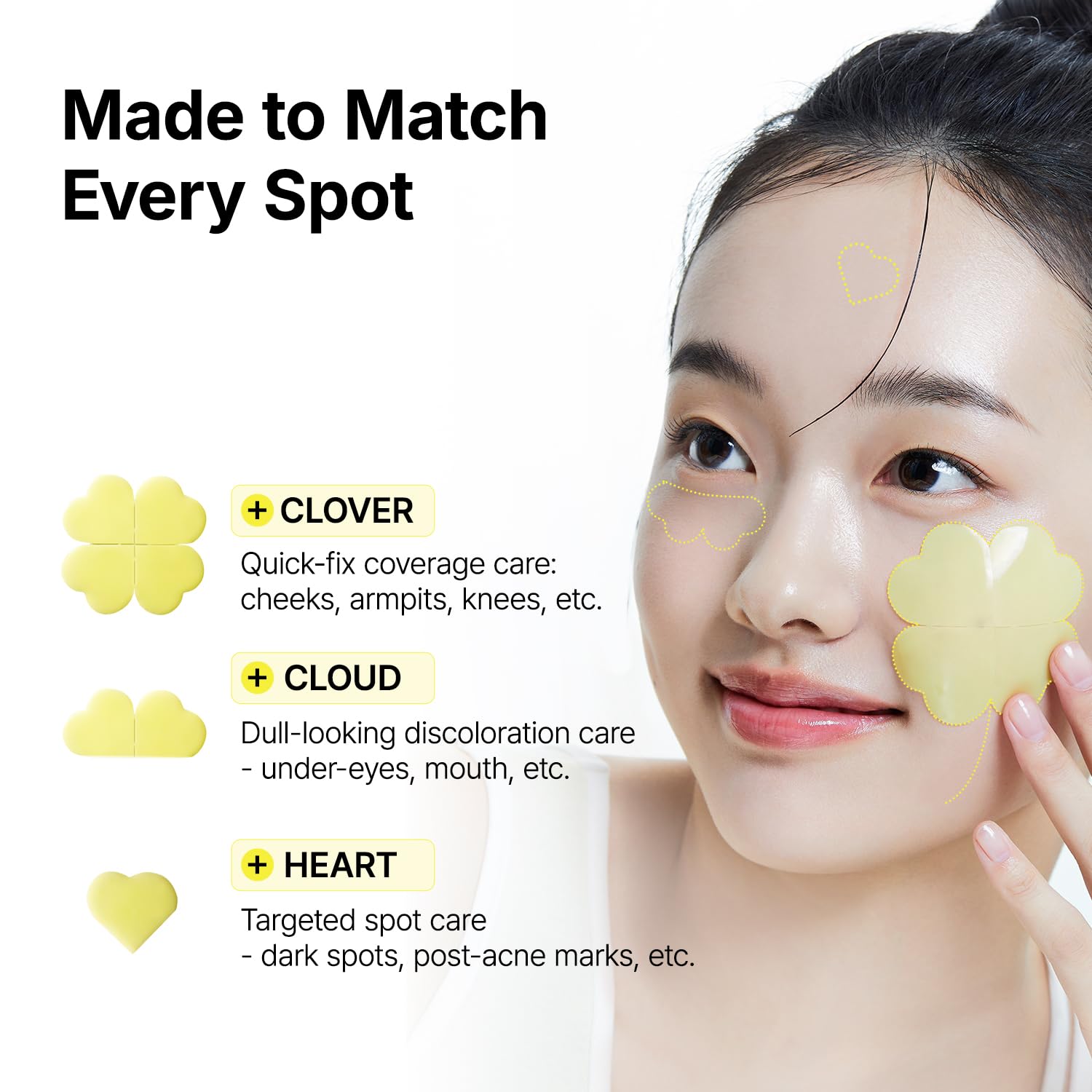 MANYO Glutathione 7 Dark Spot Serum Patch, for Uneven Skin Tone, - ma:nyo