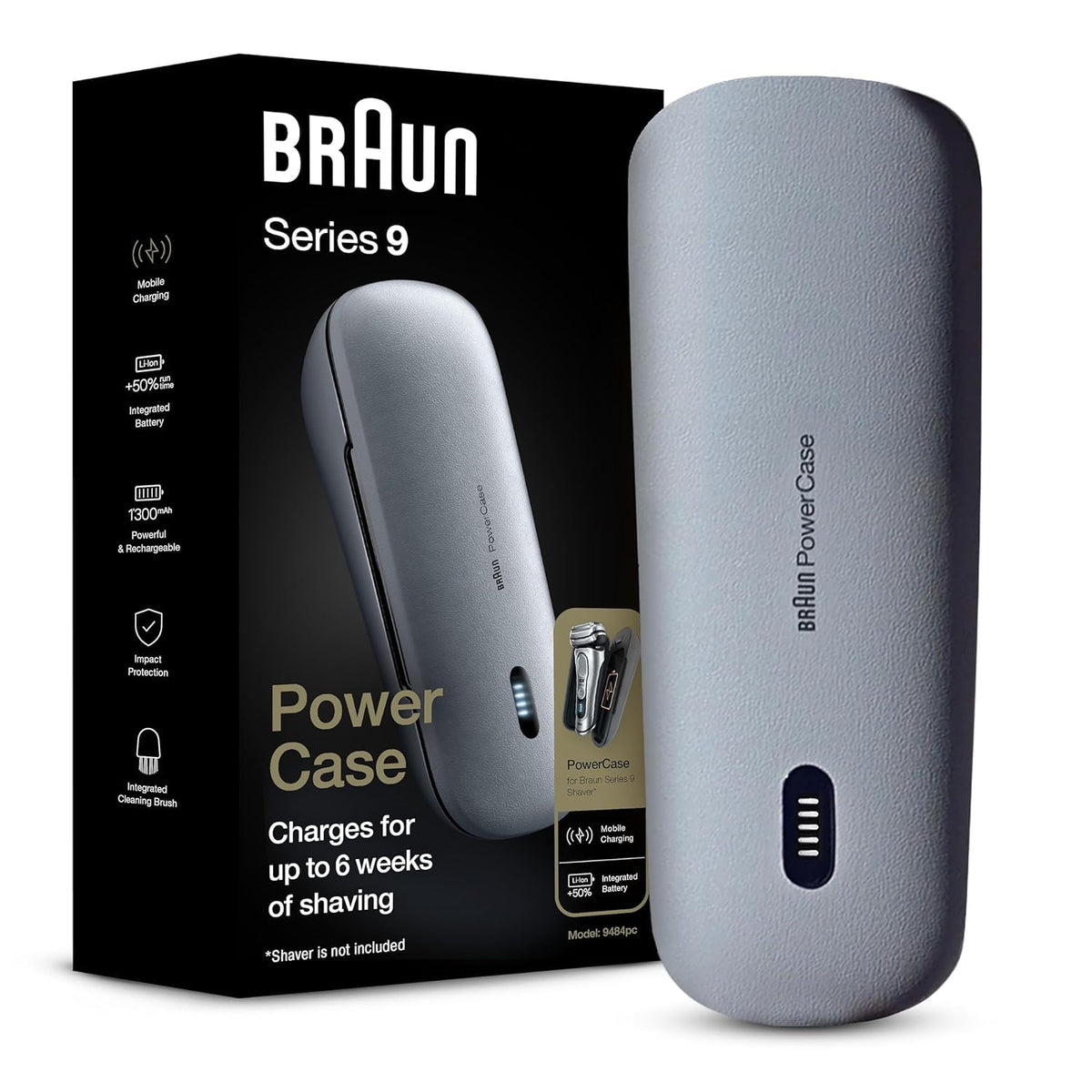 Braun Powercase for Electric Razors for Men Compatible with - Braun Official Imagery - 2