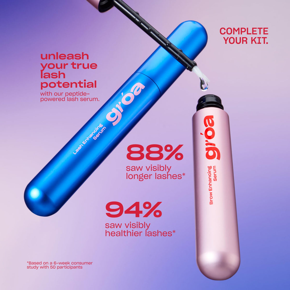 GR A Eyebrow Enhancing Serum Grow thicker and Healthier - gróa Official Imagery - 8