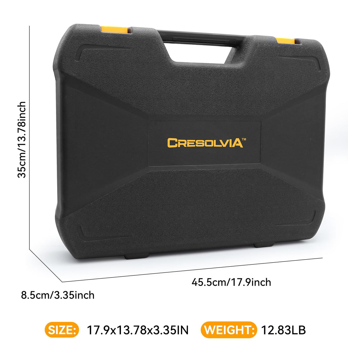 199 Piece Tool Kit for Home General Household Auto Repair - CRESOLVIA Official Imagery - 3