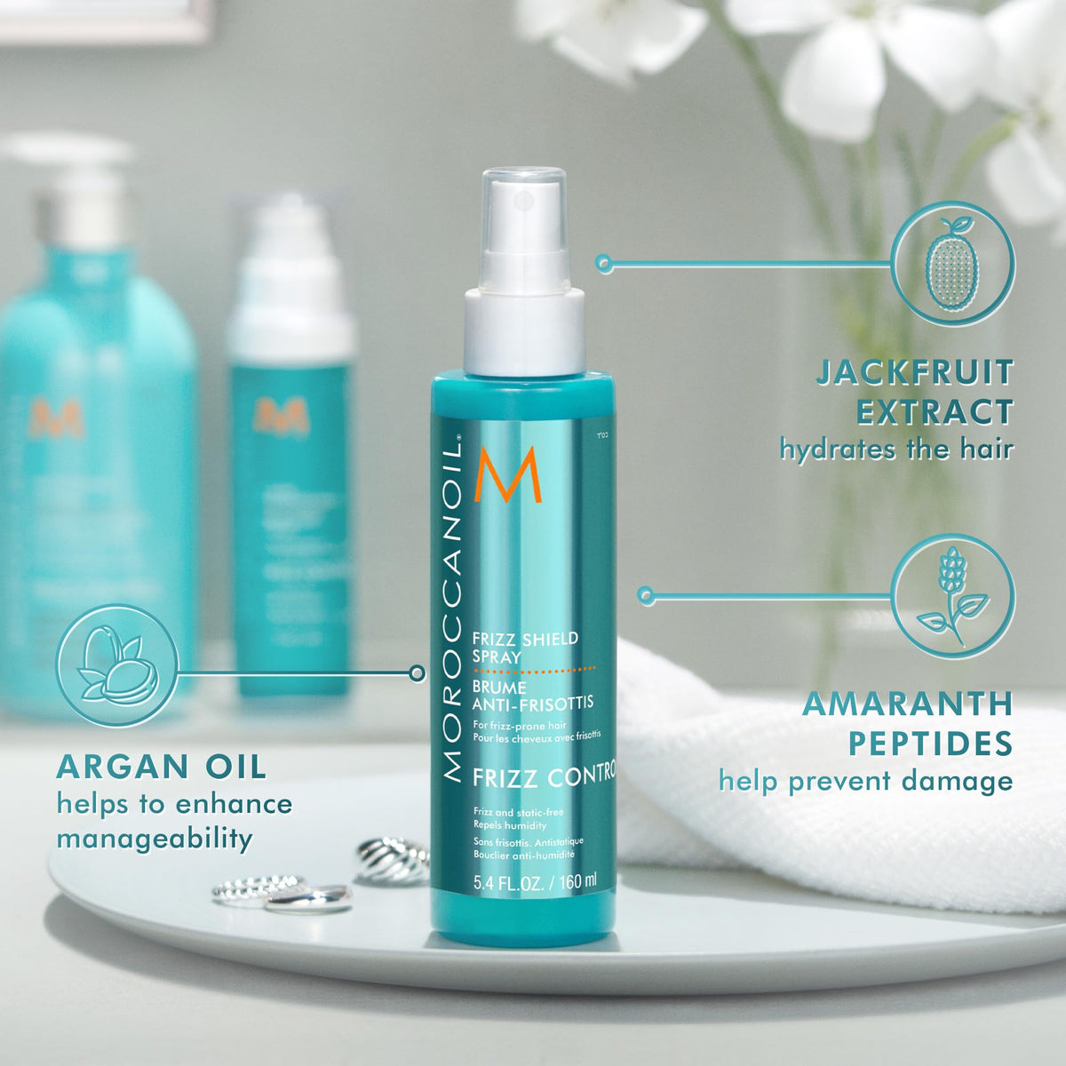 Moroccanoil Frizz Shield Styling Spray - Premium Selection Official Imagery - 3