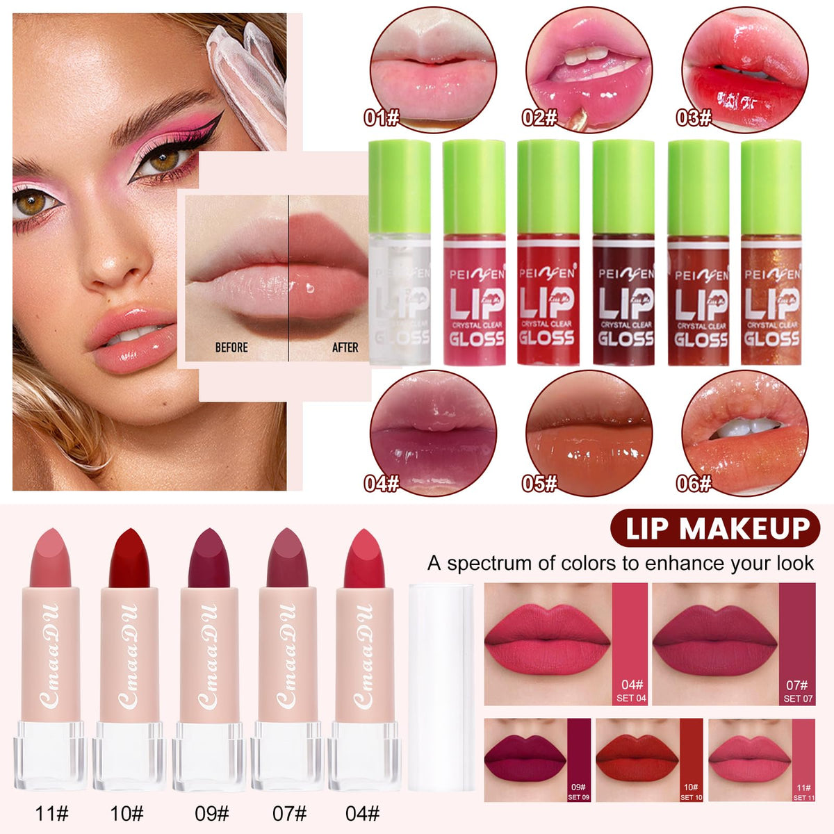 All in One Makeup Kit for Women Full Kit Makeup Gift Set - CHAFFUL Official Imagery - 7