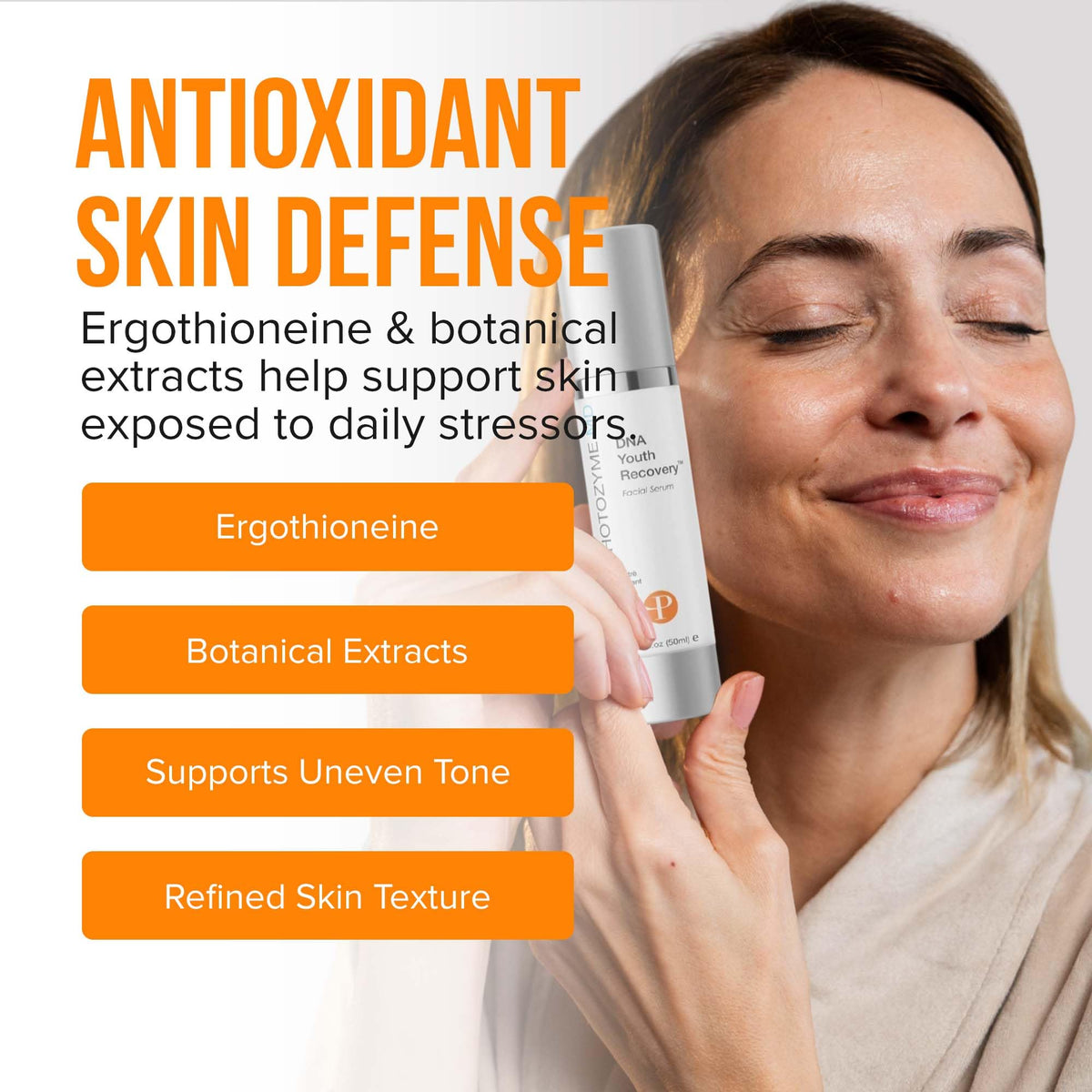 Photozyme DNA Youth Recovery Facial Serum - Photozyme Official Imagery - 6