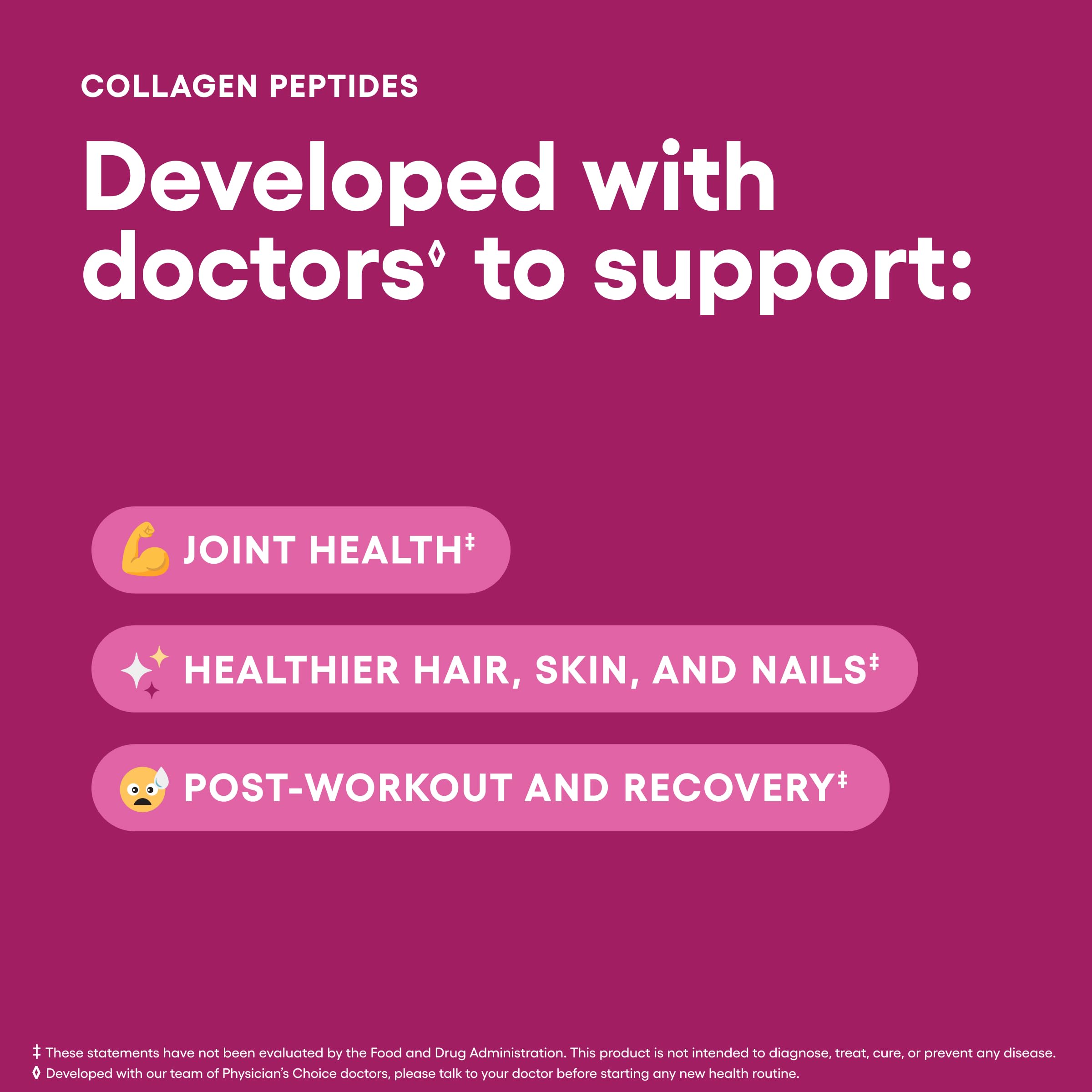 Physician s CHOICE Collagen Peptides Protein Powder Grass - Physician's CHOICE Official Imagery - 4