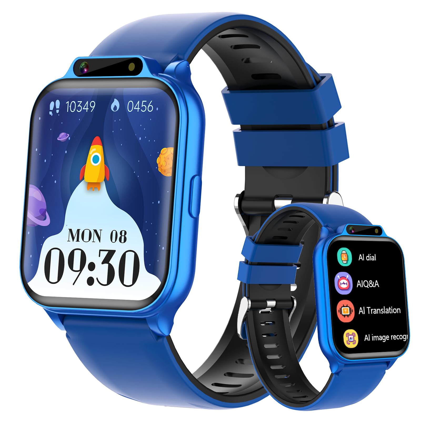 Monowul Smart Watch for Kids, 1.85" Fitness Tracker with Heart Rate, S - View 10