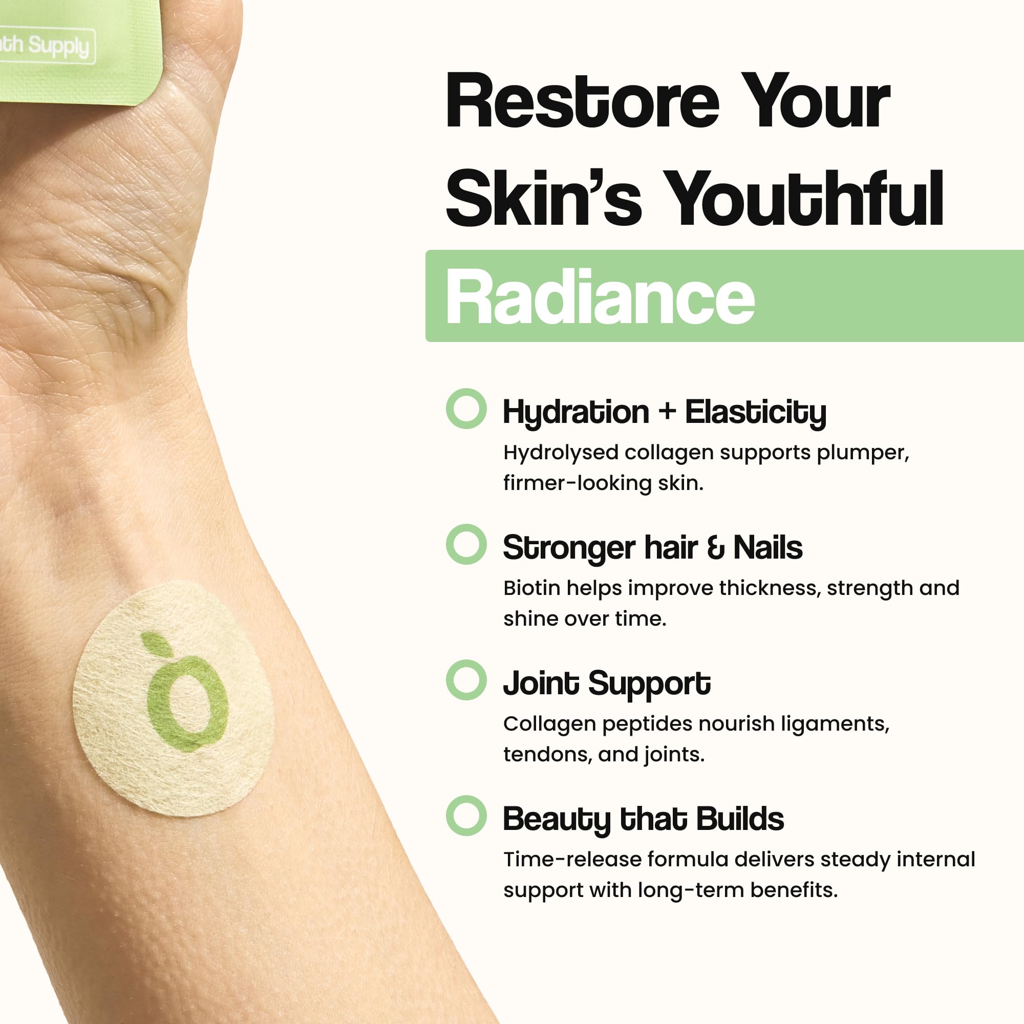 Vytadose Collagen Glow Beauty Restore Patches - Vytadose Official Imagery - 4