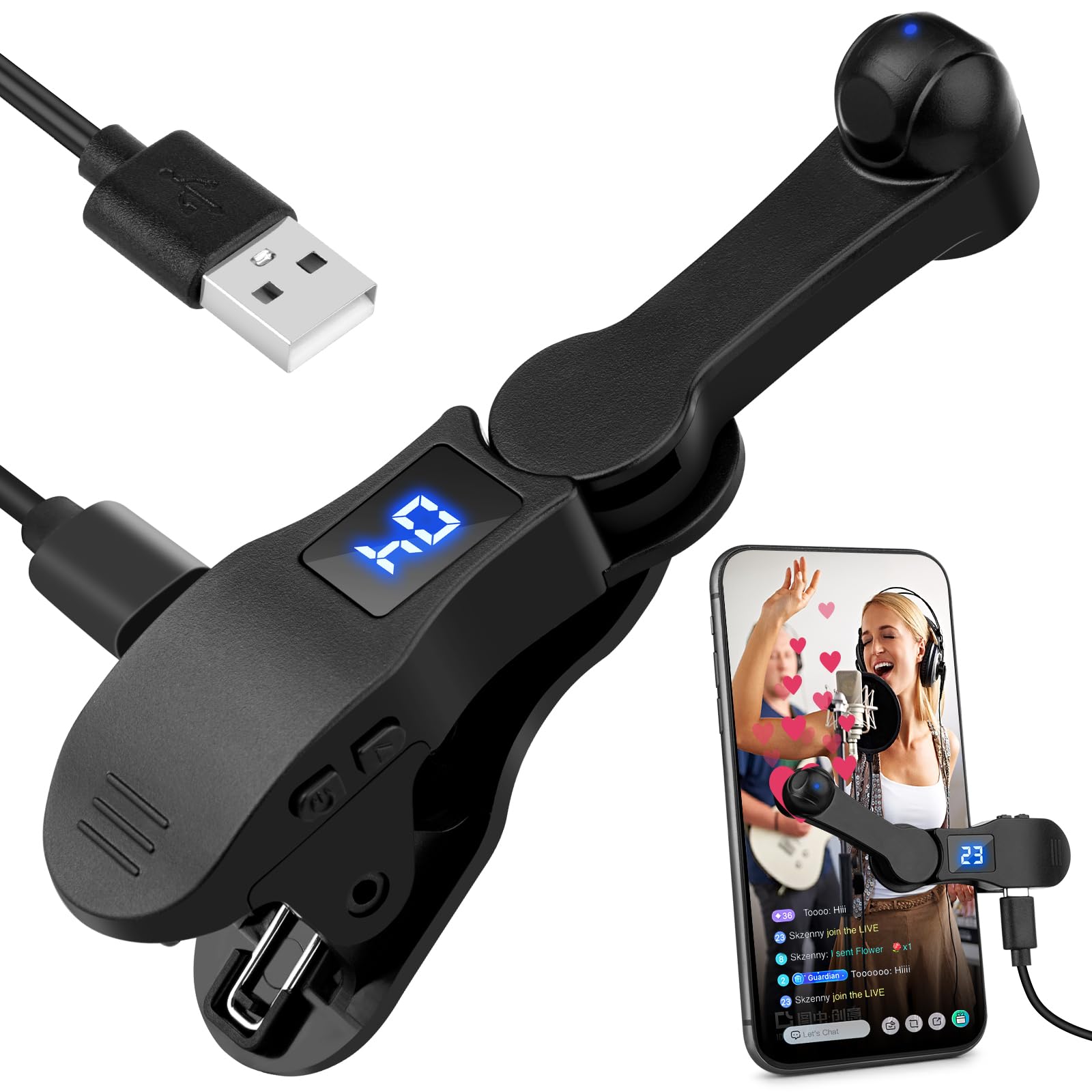 Auto Clicker for Smart Phone, Phone Screen Tapper 107-Speed for - Product Imagery