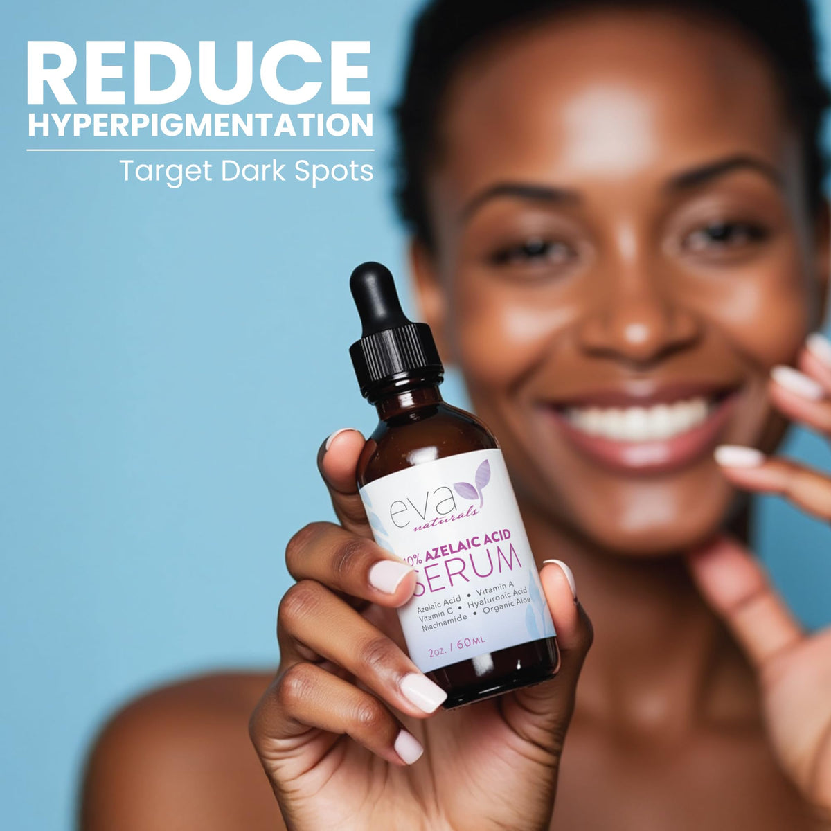 Eva Naturals Azelaic Acid 10 Facial Serum 2 fl oz - Eva Naturals Official Imagery - 8