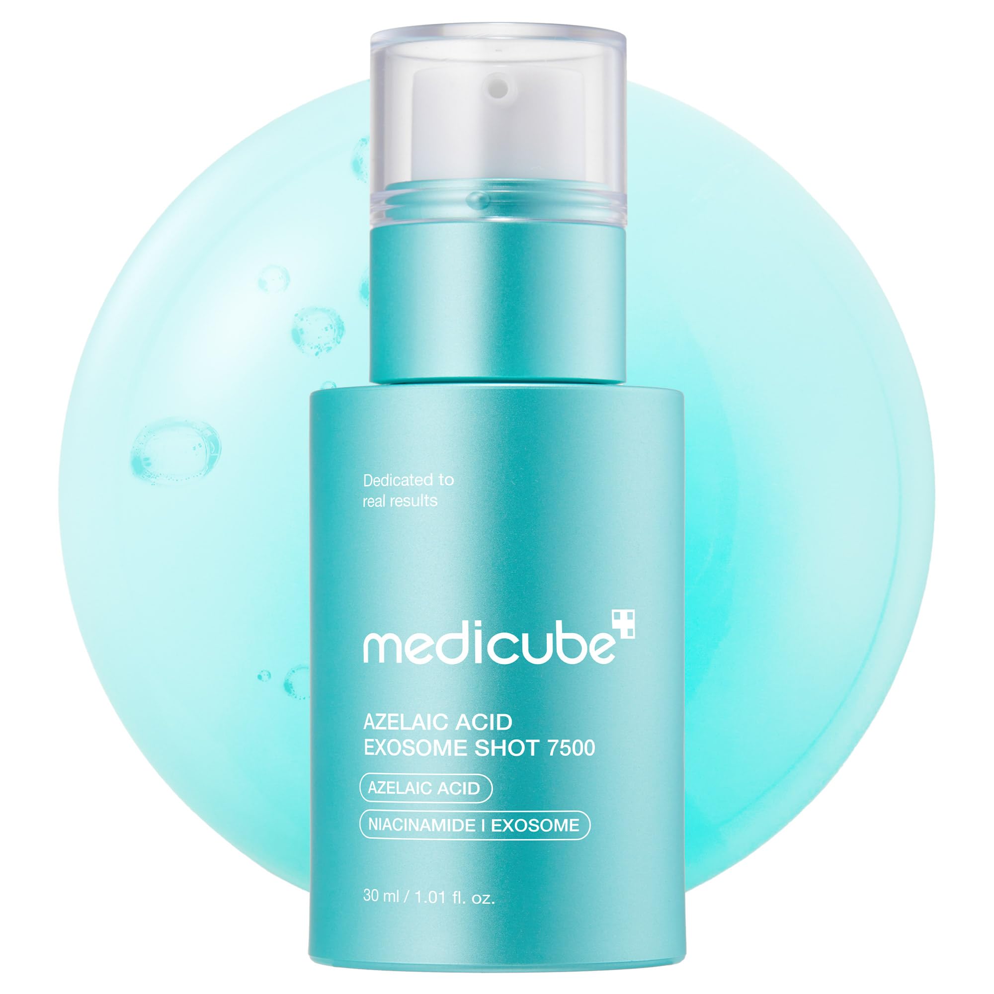 medicube Exosome Shot Azelaic Acid 7,500 PPM Spicule Facial Serum - Product Imagery