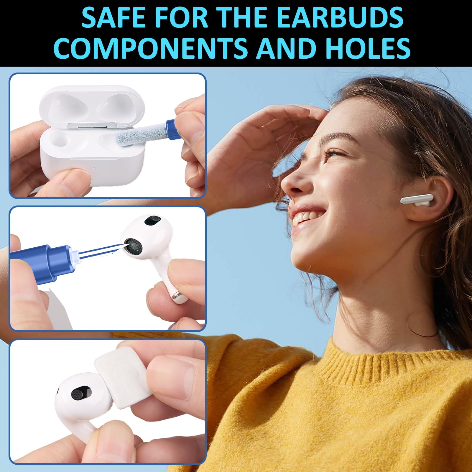 Ordilend iPhone Cleaning Kit for Charging Port Cleaner AirPod Pho by Ordilend - Angle View 7