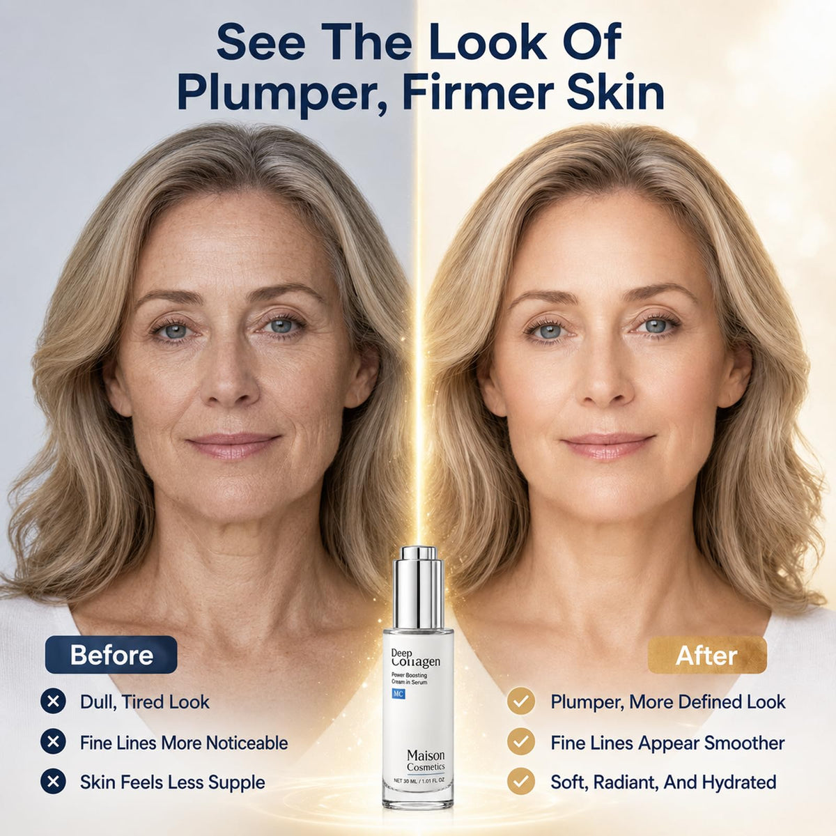 Maison Cosmetics Deep Collagen Volufiline Korean Skin Care - FlatFemme Official Imagery - 6