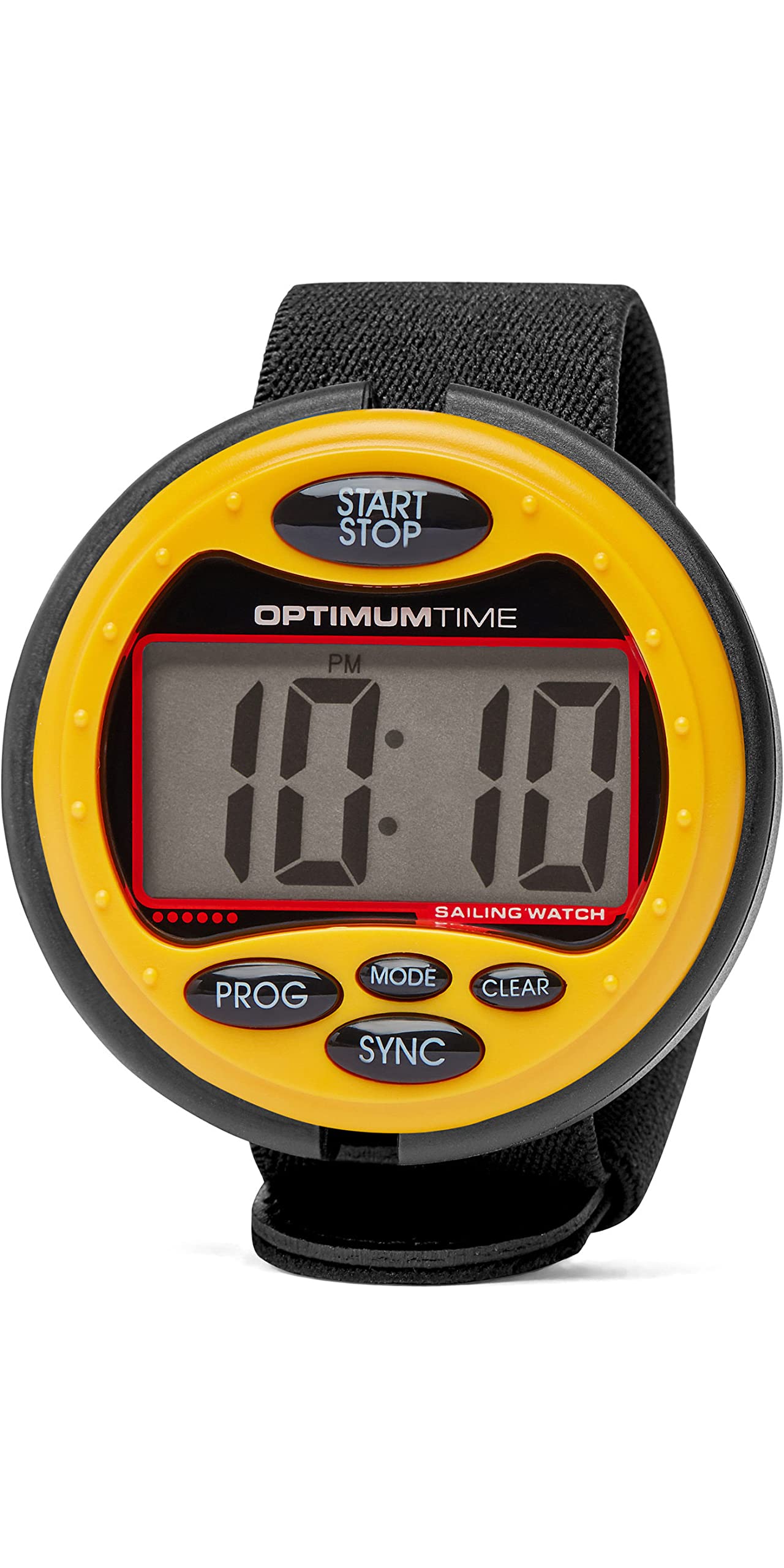 Optimum Time Series 3 Sailing Watch in Yellow - Water Resistant - Product Imagery