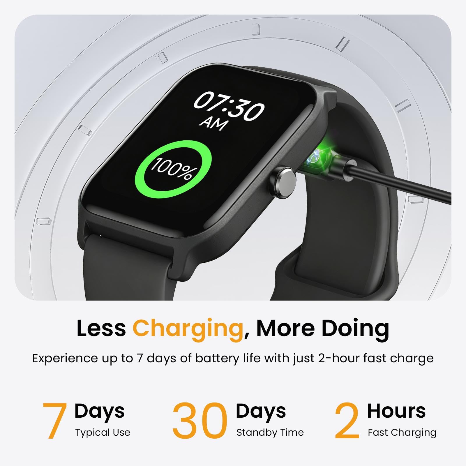 Fitpolo Smart Watches for Men Android & iPhone, Alexa Built-in   IP68 - View 7