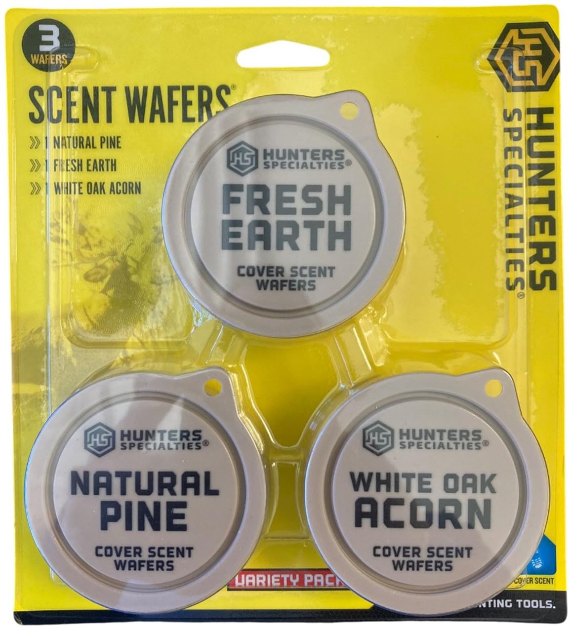 Hunters Specialties Long Lasting Cover Scent Wafers for - Hunters Specialties Official Imagery - 1
