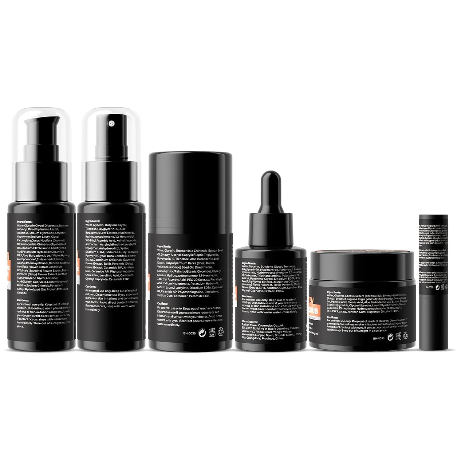 Gift for Men Skincare Men's Skin Care Facial Kit Complete - AN BAILIHUA