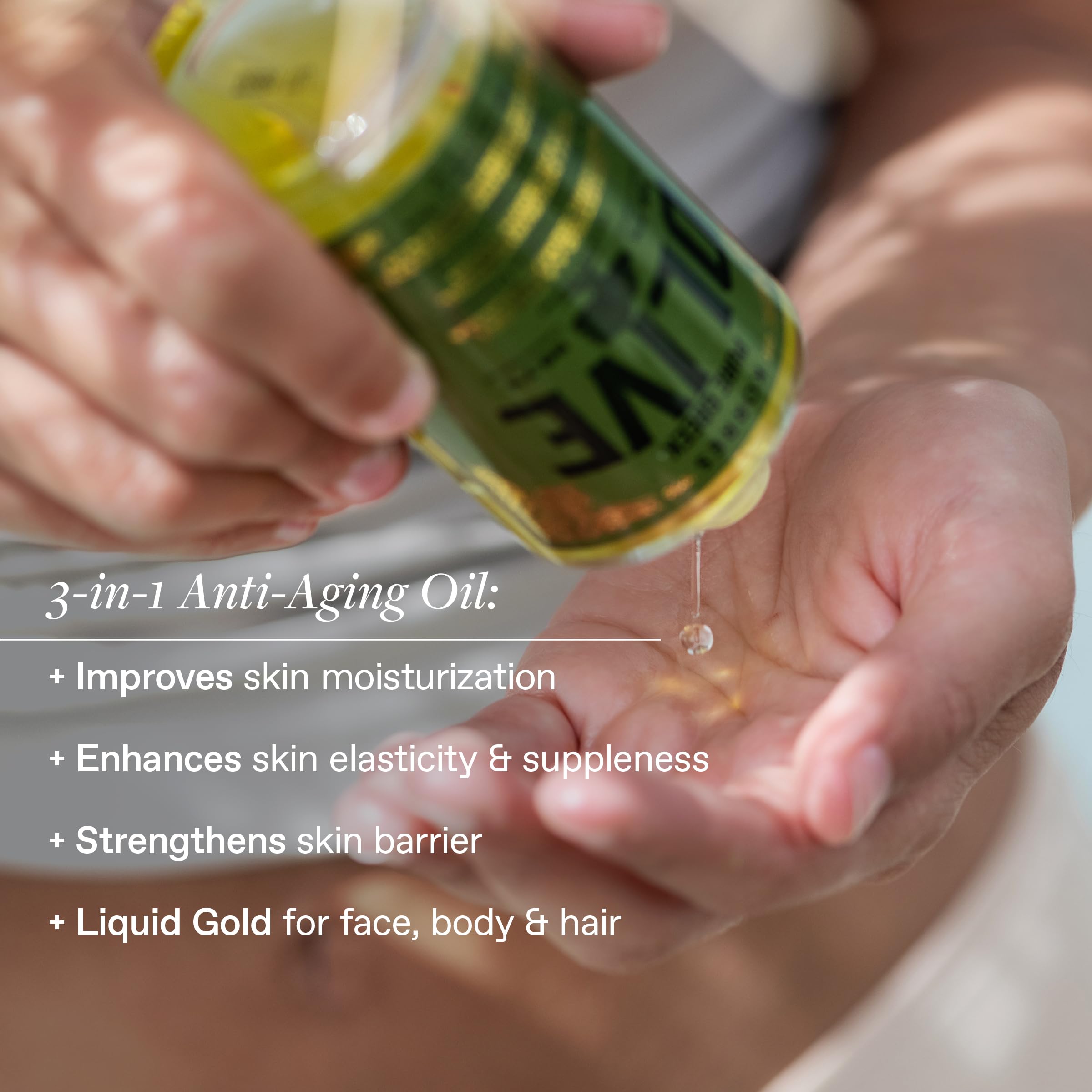 KORRES Extra Virgin Olive Oil for Face Hair Body Moisturizer - KORRES Official Imagery - 3