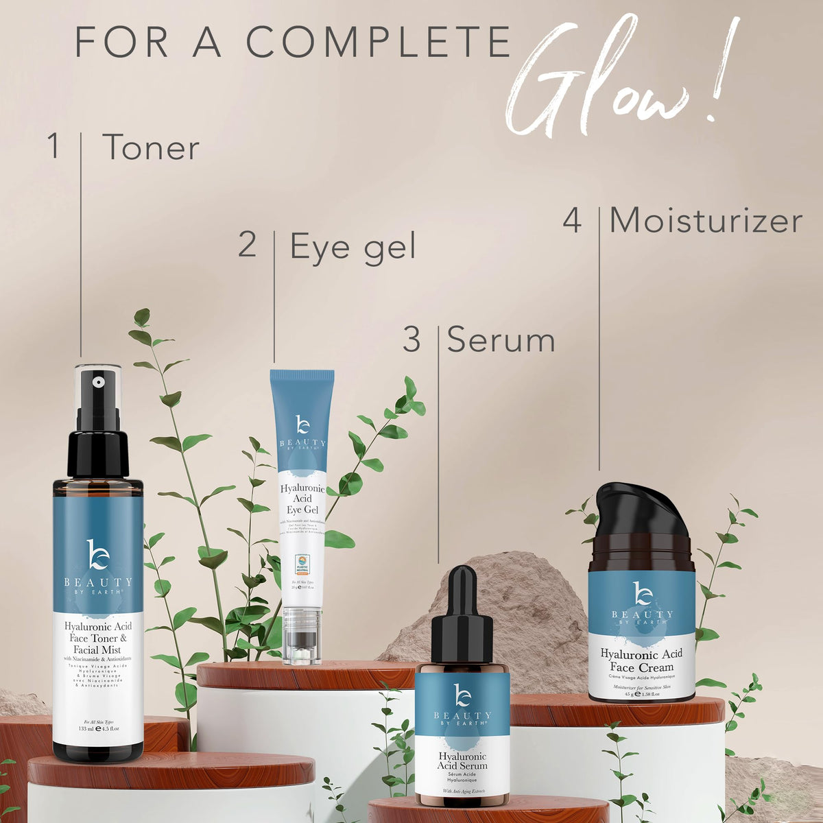 Hyaluronic Acid Toner for Face - Beauty by Earth Official Imagery - 8