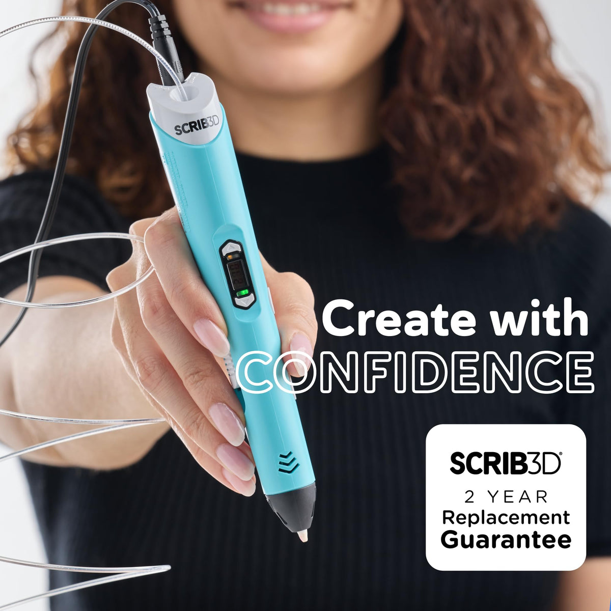 SCRIB3D P1 3D Printing Pen with Display - SCRIB3D Official Imagery - 8
