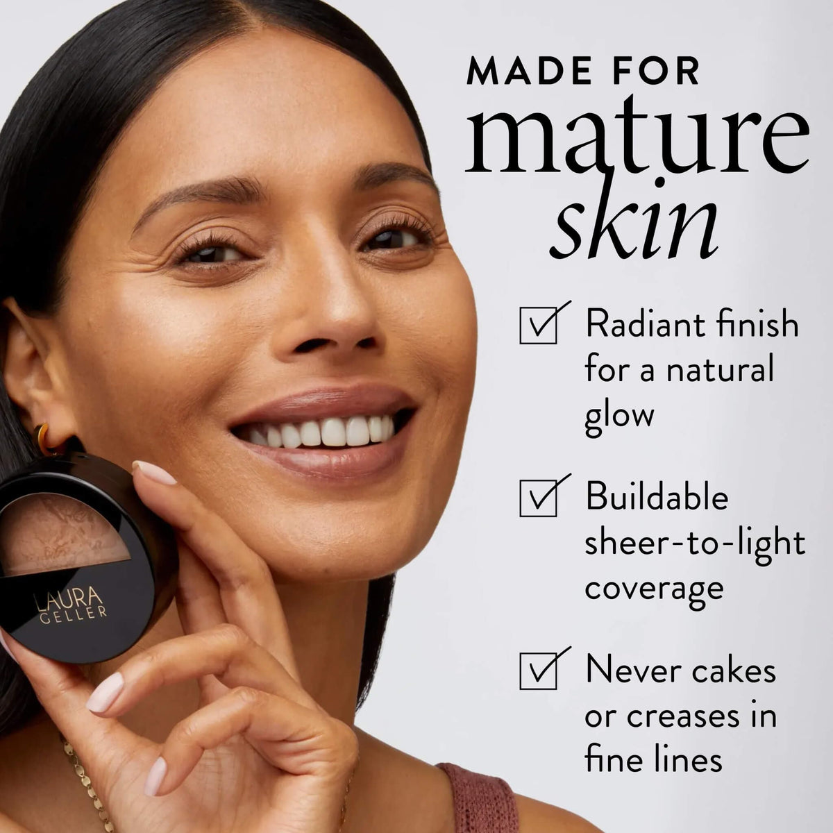 LAURA GELLER Baked Balance N Glow Illuminating Powder - LAURA GELLER NEW YORK Official Imagery - 3
