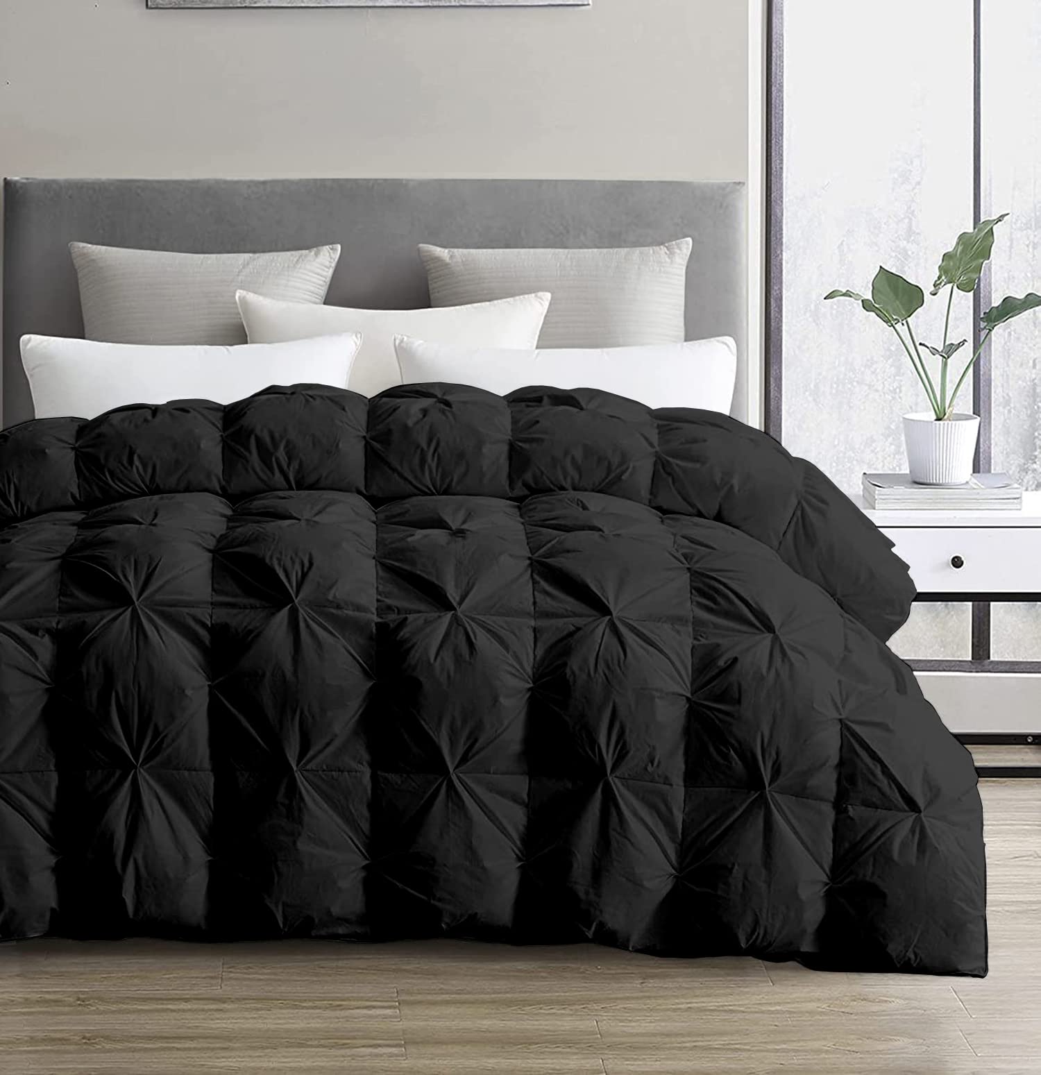 SLEEP-NEST Oversized King Comforter 132 x 120 Inch Hotel Luxury - Product Imagery