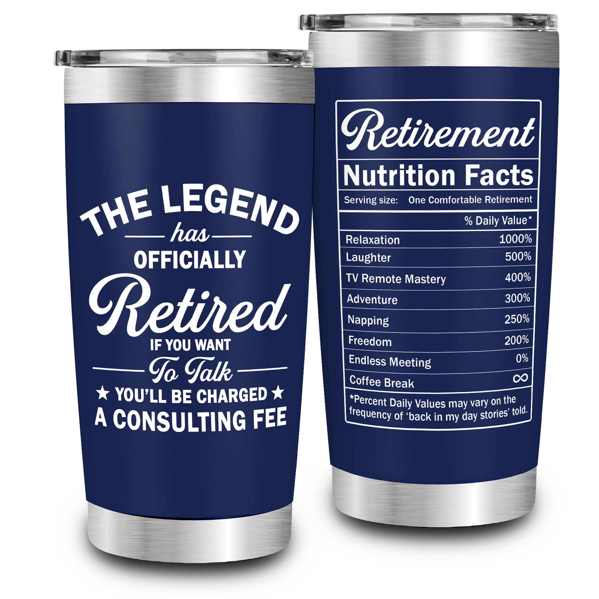 FUNITZ Legend Has Retired Tumbler – 20 oz Gift