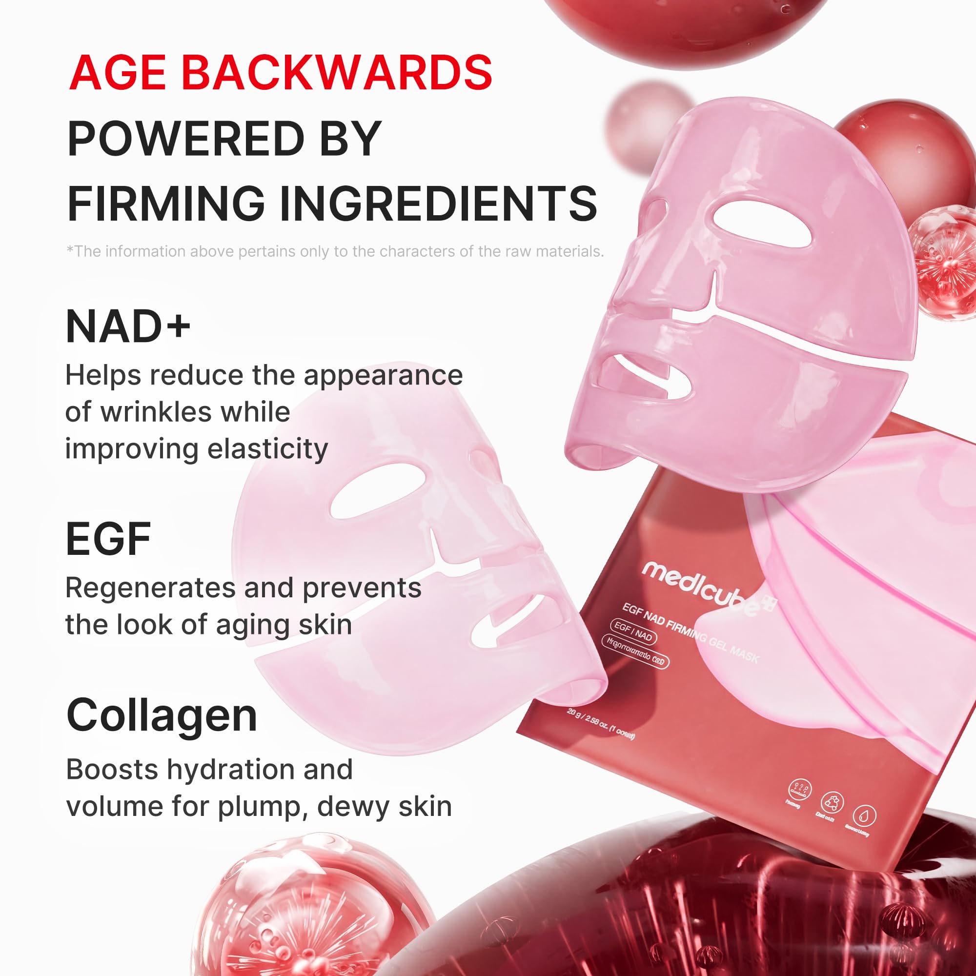 medicube Jelly Gel Mask with Firming NAD EGF - medicube