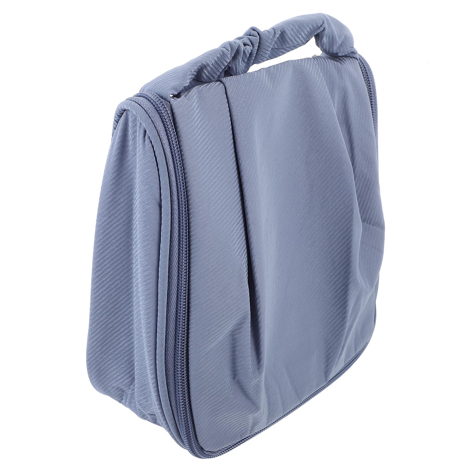 TEHAUX Travel Cosmetic Bag Large Capacity Waterproof Portable Toiletry Bag with Handle for Women Makeup Organizer Blue
