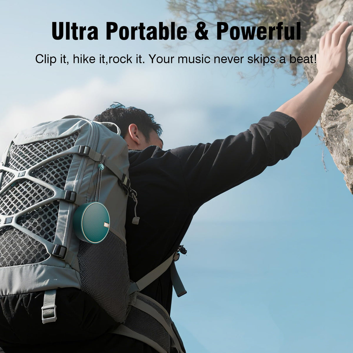 INSMY C12 IP67 Waterproof Shower Bluetooth Speakers Portable - INSMY Official Imagery - 7