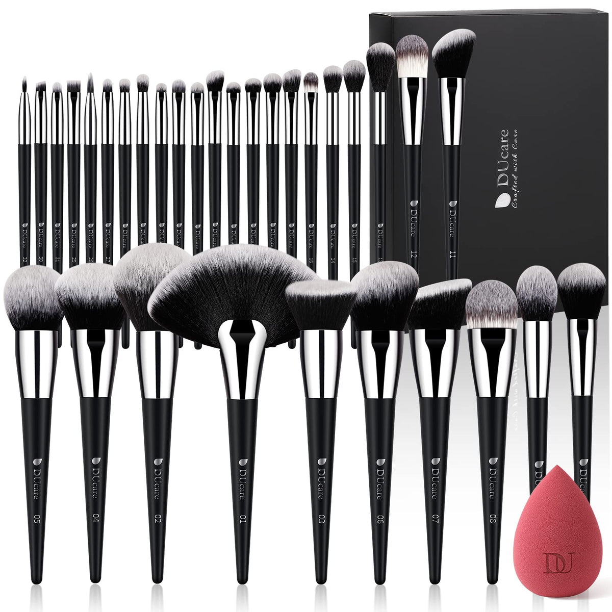 DUcare Makeup Brushes Makeup Blender Sponge - DUcare Official Imagery - 2