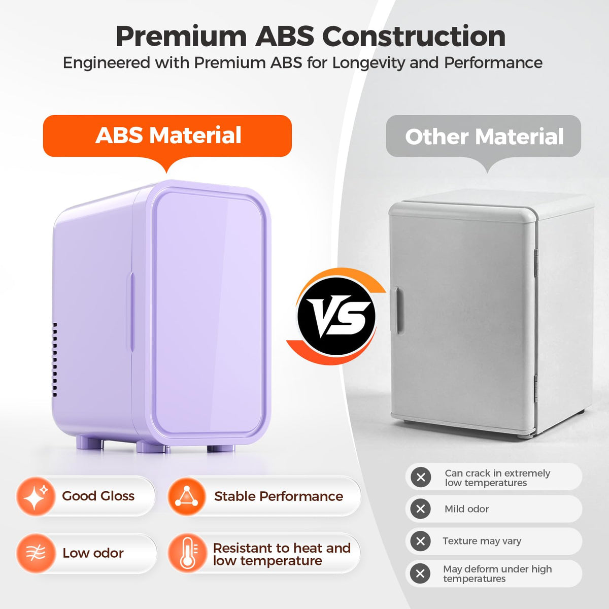 OSTBA Mini Fridge 6 Liter 8 Can Skincare Fridge Small Fridge - OSTBA Official Imagery - 7