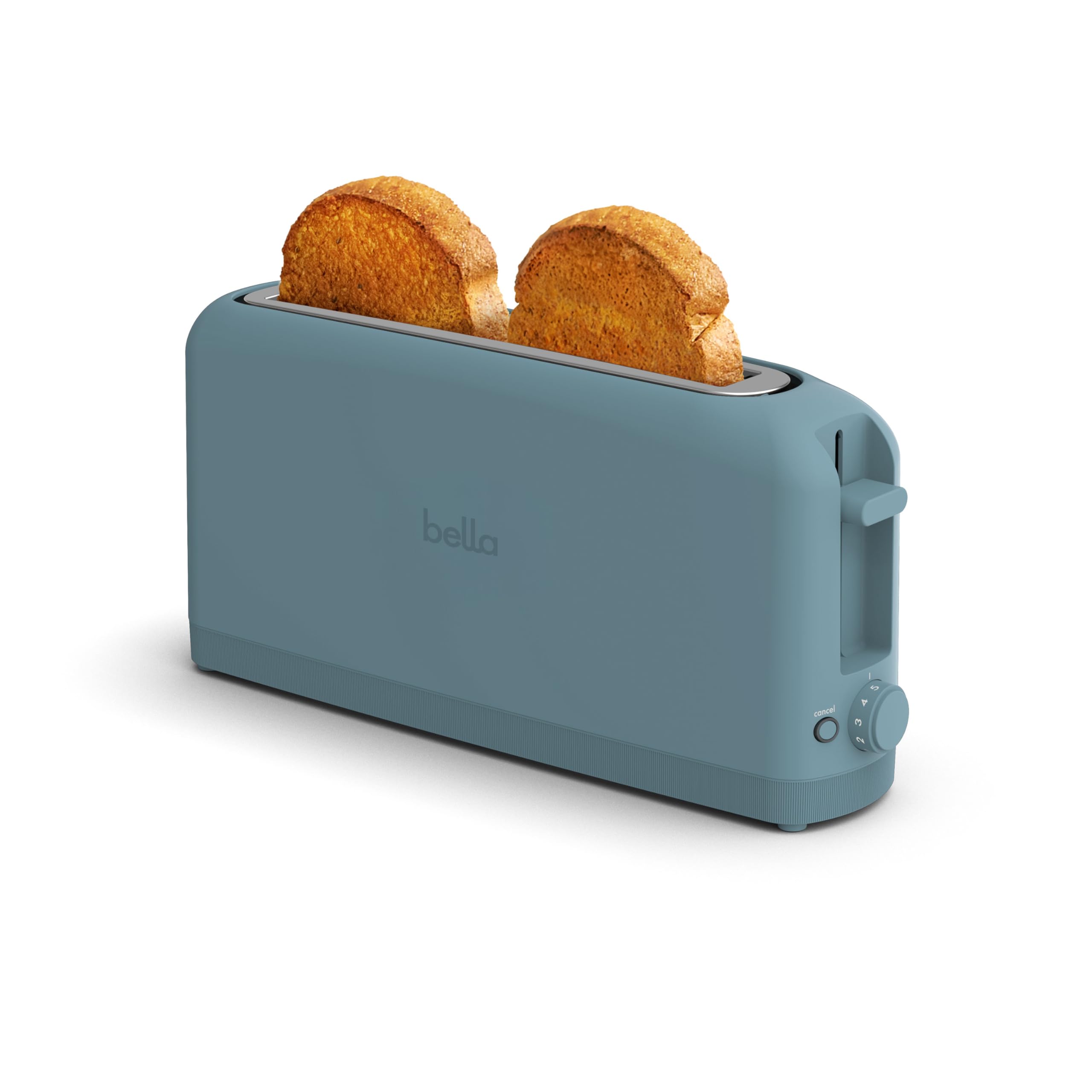 bella Fits-Anywhere™ 2-Slice Slim Toaster, Long Slot & Extra - Product Imagery
