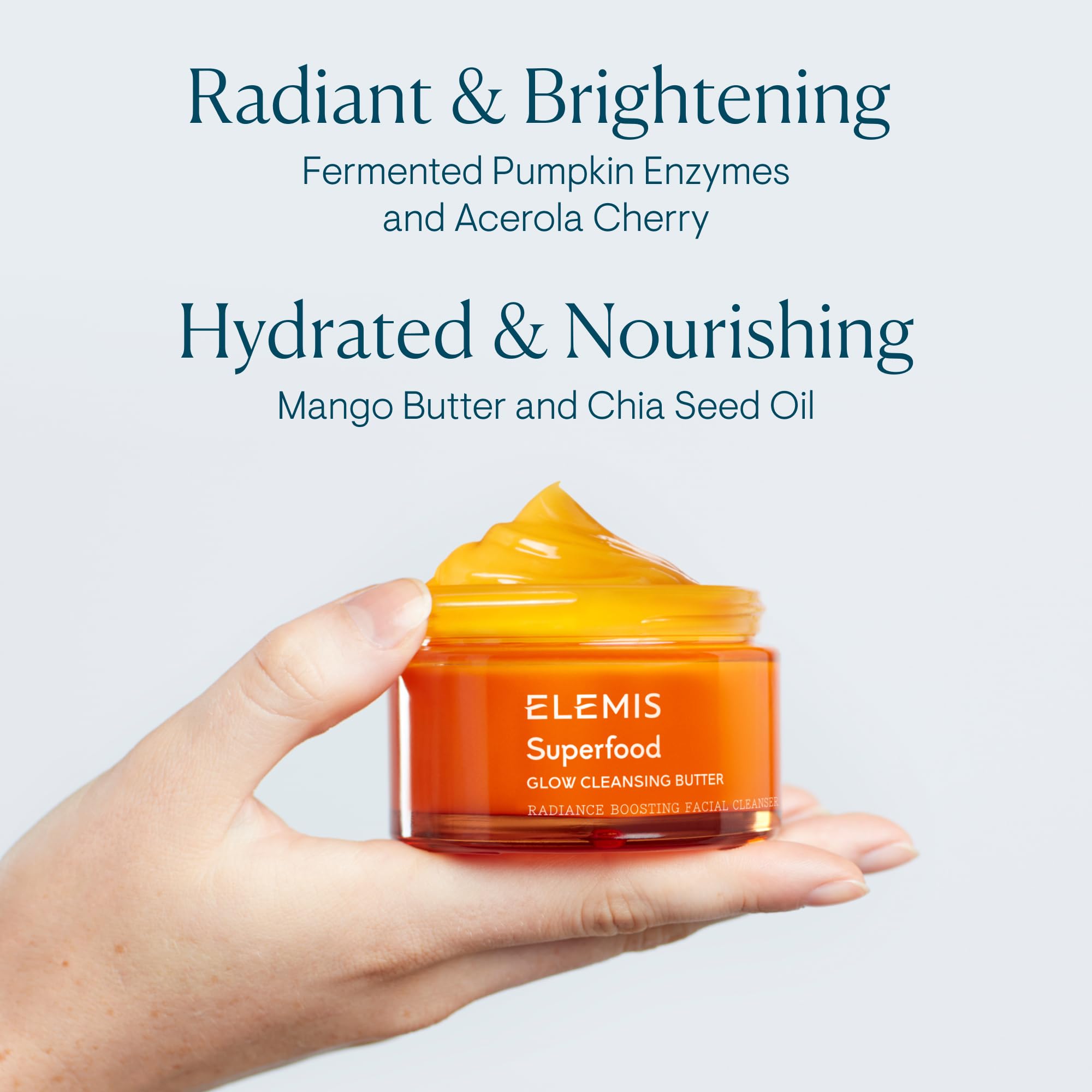 ELEMIS Superfood AHA Glow Cleansing Butter, Daily Facial - Generic