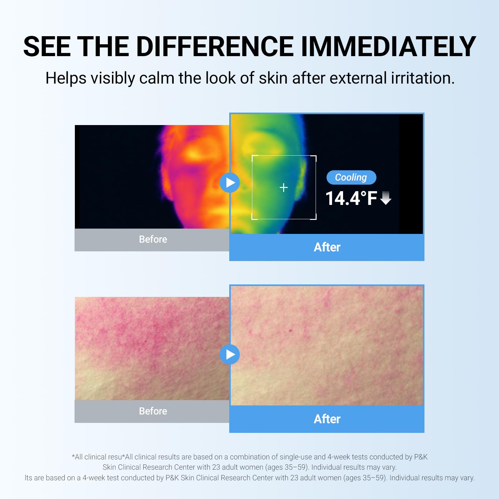 DA EFFECT Cooling Treatment Mask Soothing Face Mask for - DA EFFECT Official Product Imagery - 4