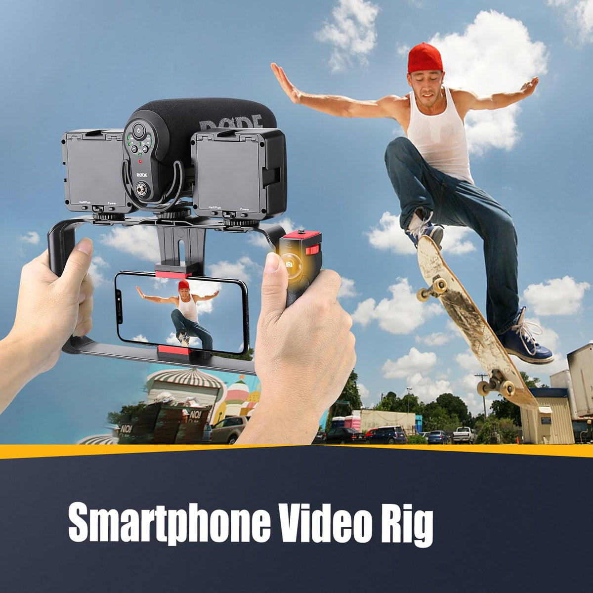 Zeadio Camera Smartphone Handheld Stabilizer Triple Cold - Zeadio Official Imagery - 5