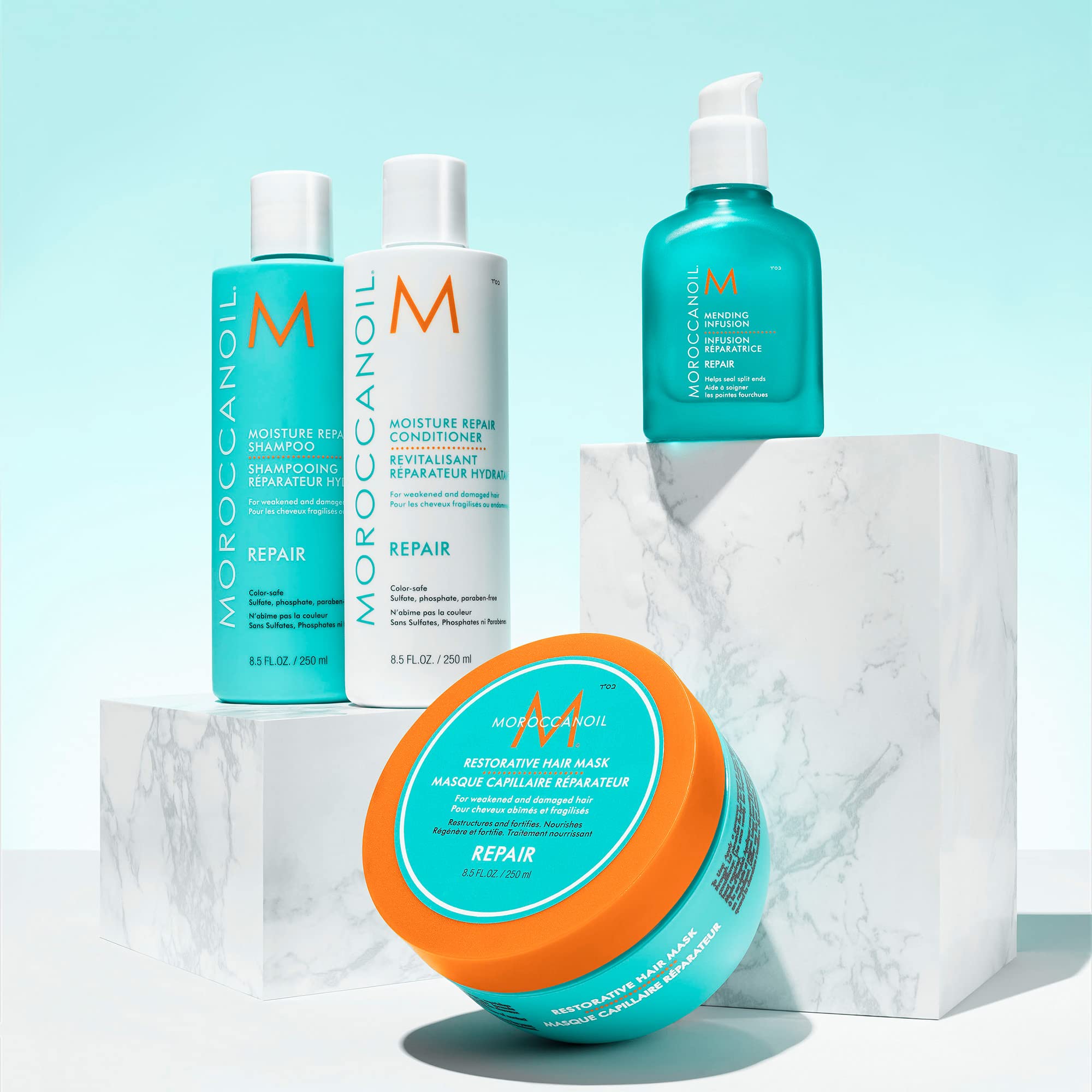 Elefair Tech Moroccanoil Moisture Repair Shampoo and Conditioner Bundle - Elefair Tech Official Product View 9